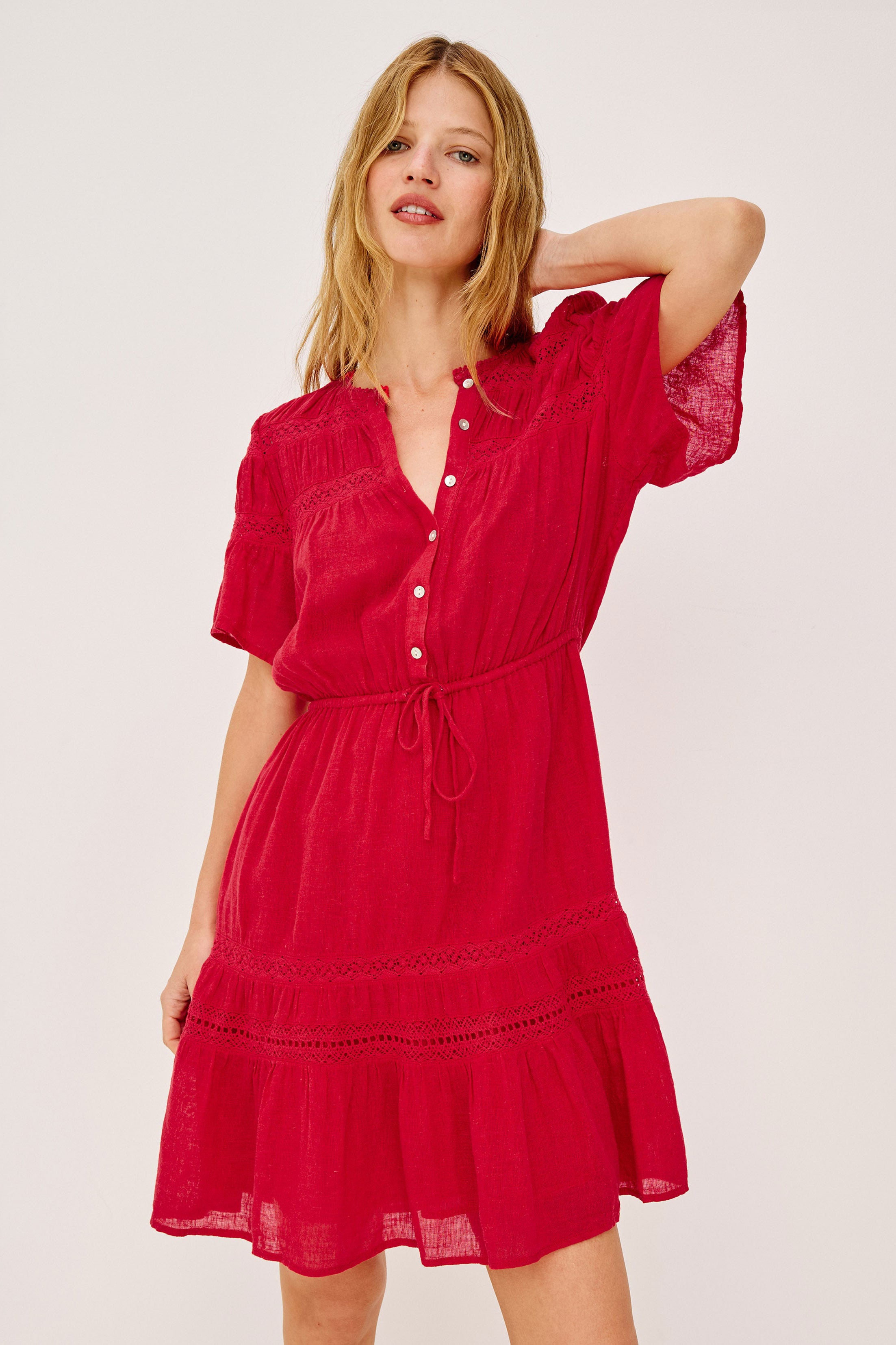Rails Winslow Dress - Tomato