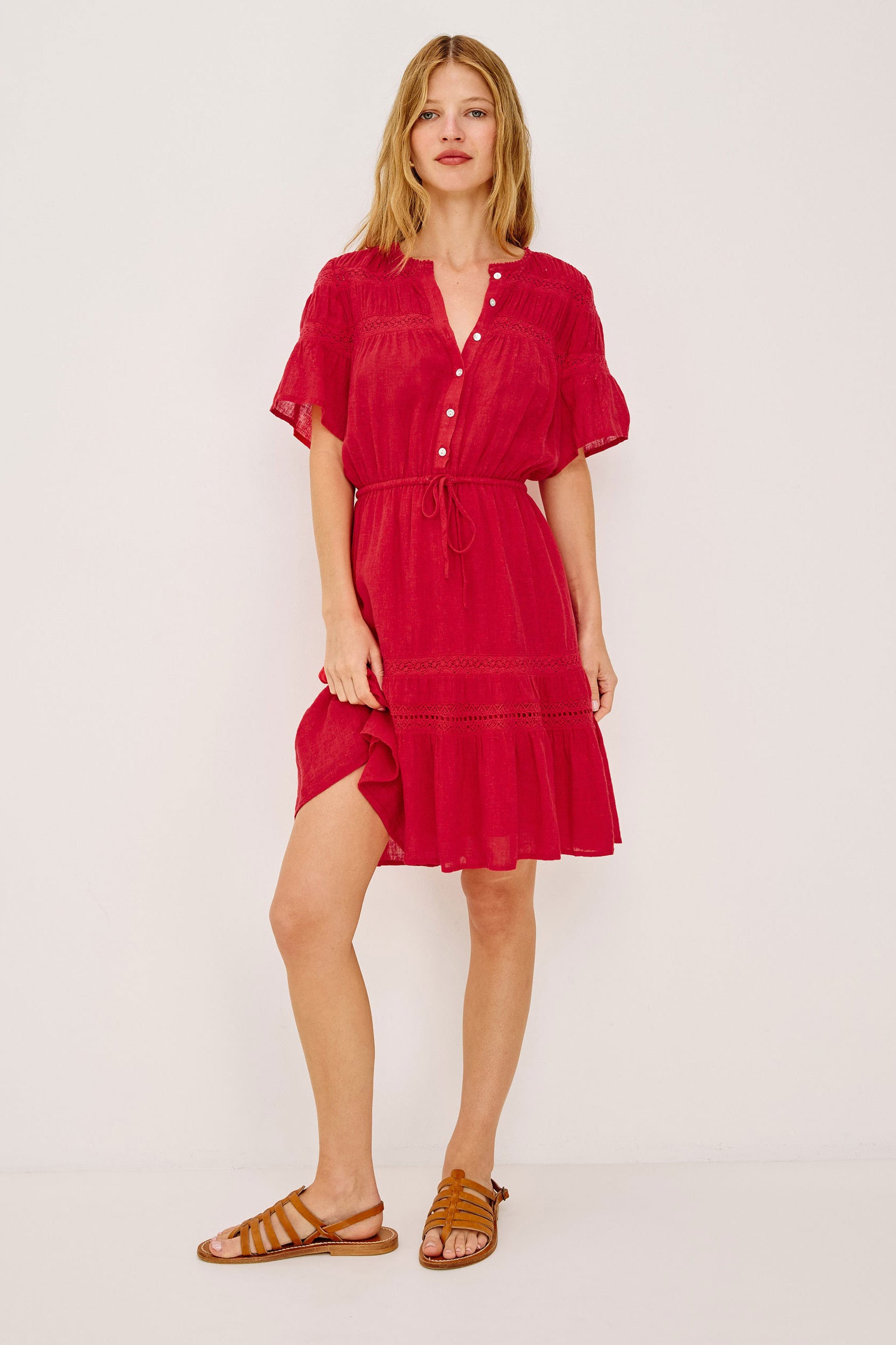 Rails Winslow Dress - Tomato