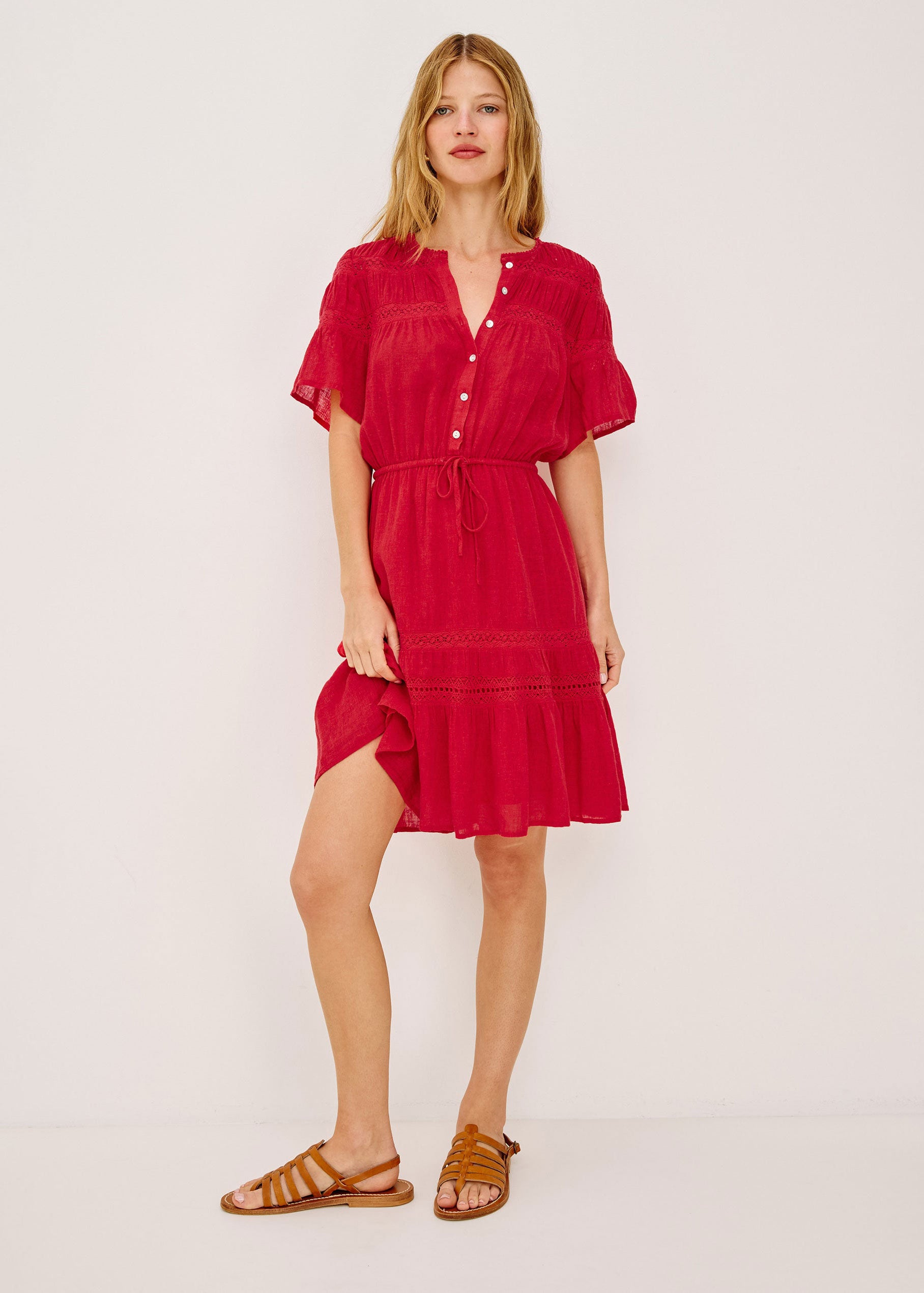 Rails Winslow Dress - Tomato