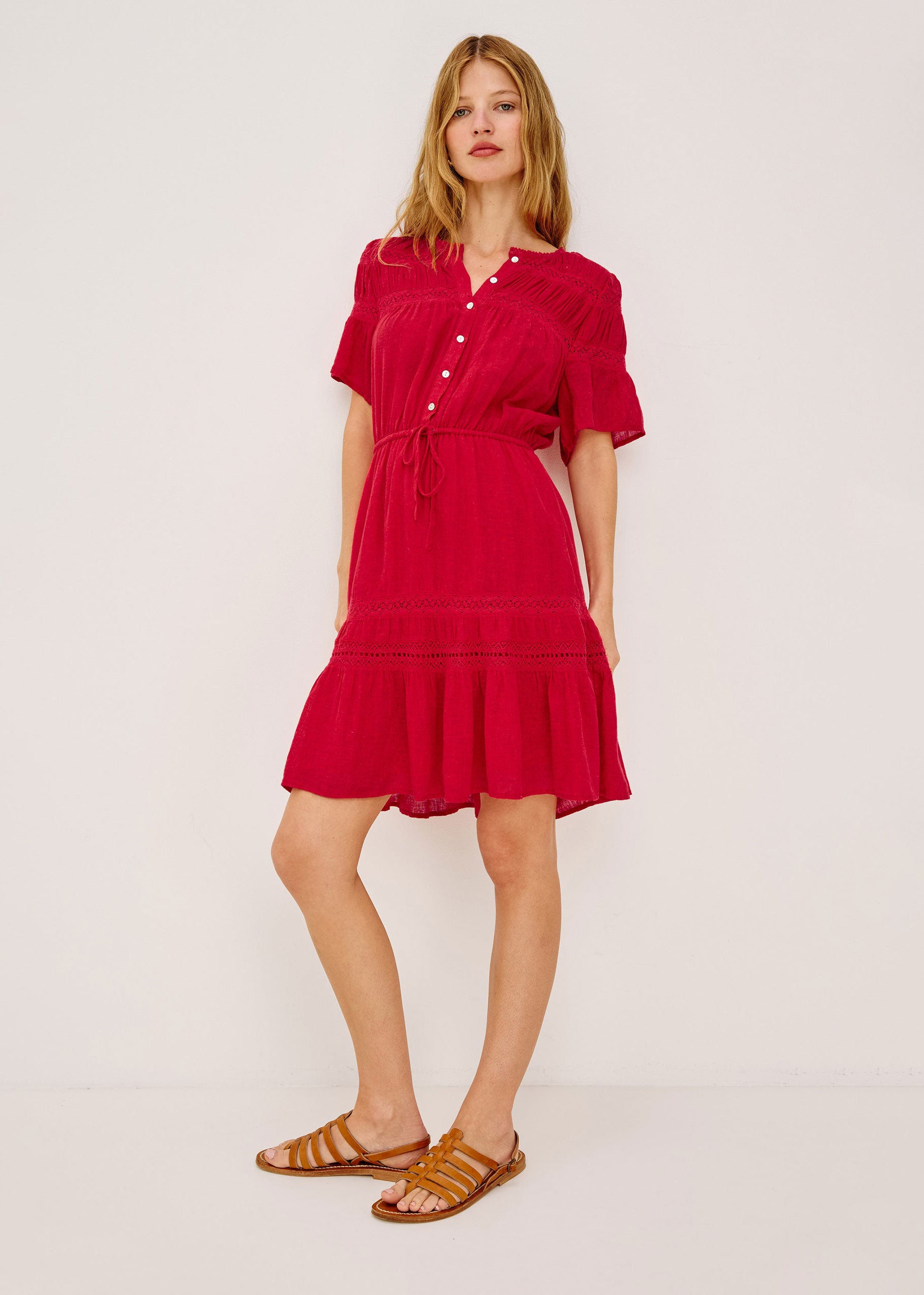 Rails Winslow Dress - Tomato
