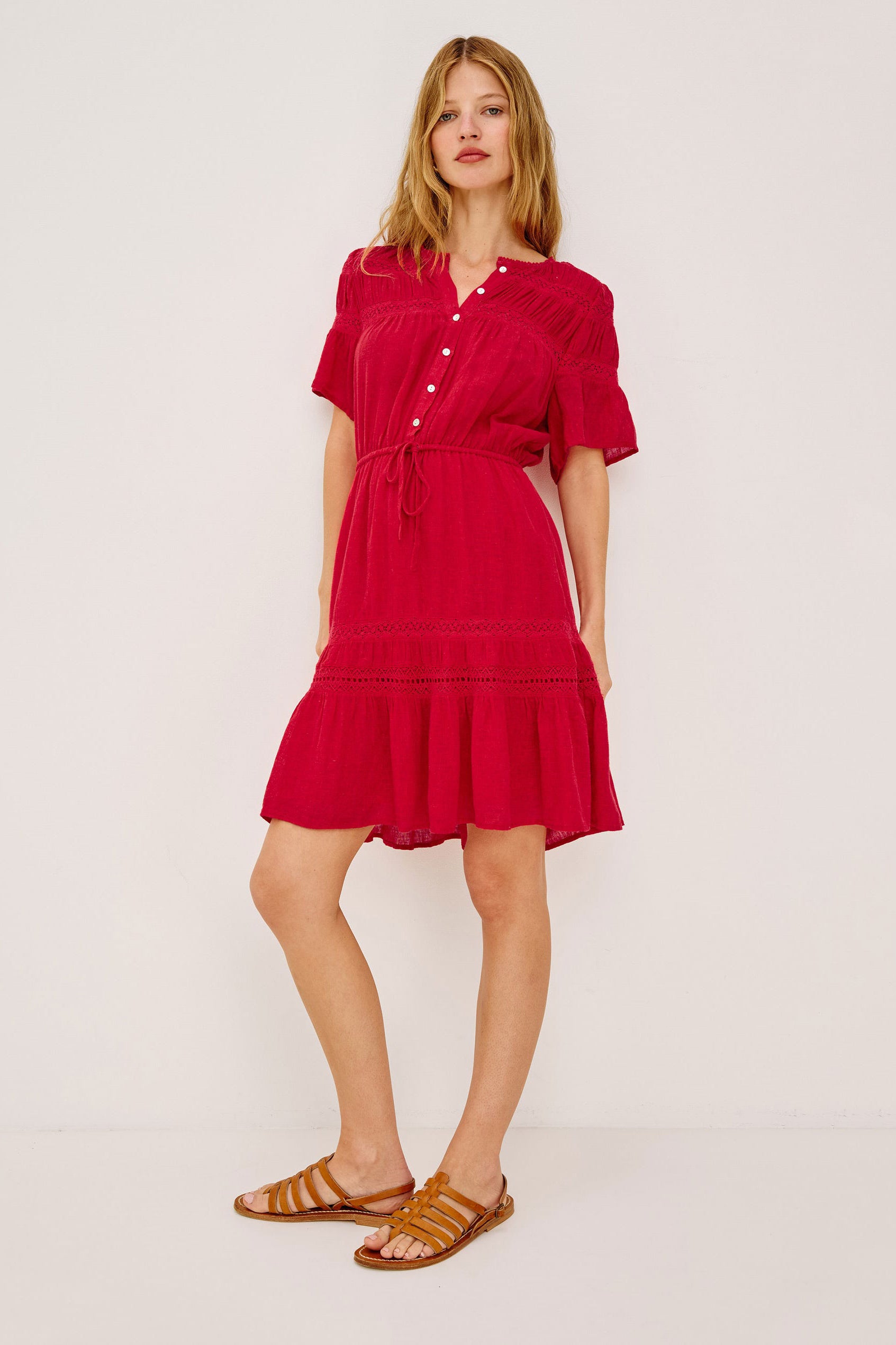 Rails Winslow Dress - Tomato