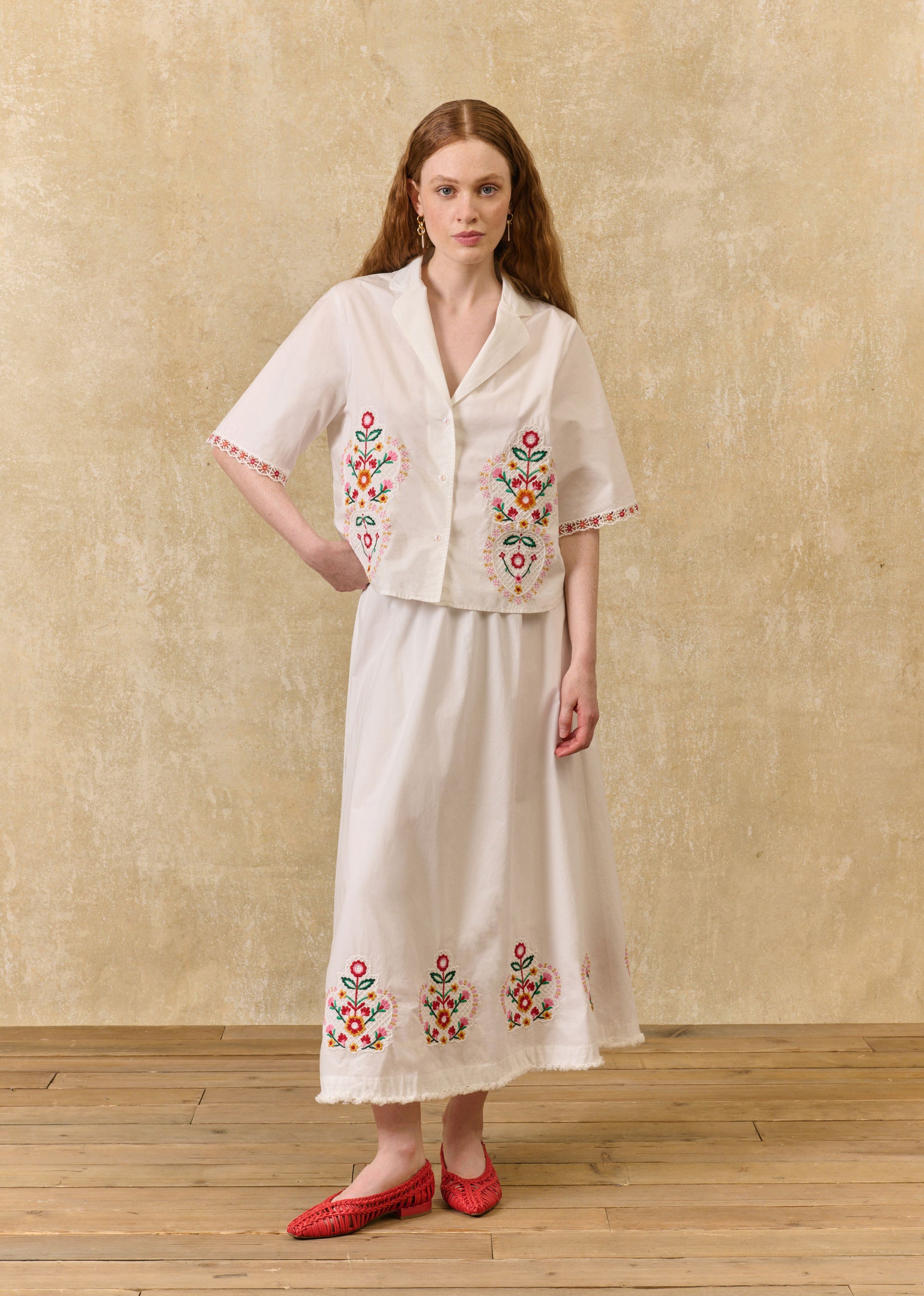 Louise Misha Emilius Shirt - Off White