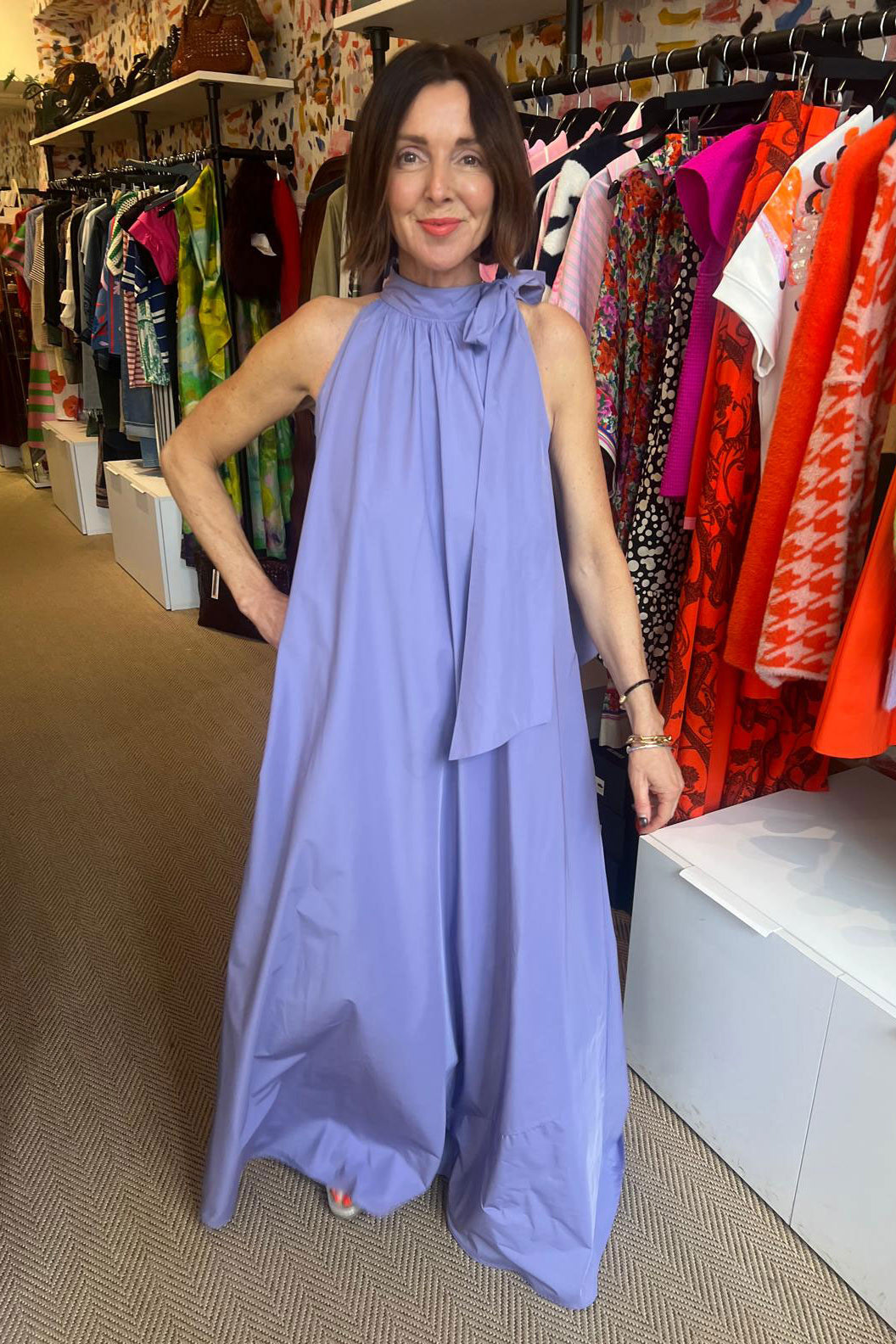 Essentiel Antwerp Jayda Maxi Dress - Purple