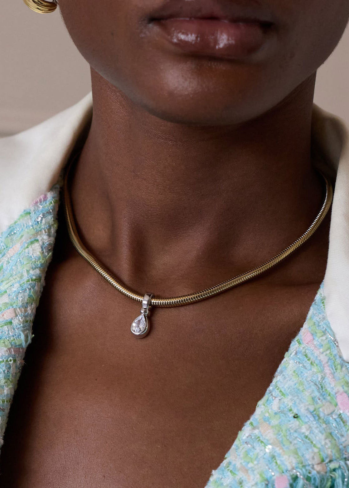 By Alona Vesper Necklace - Gold with Silver