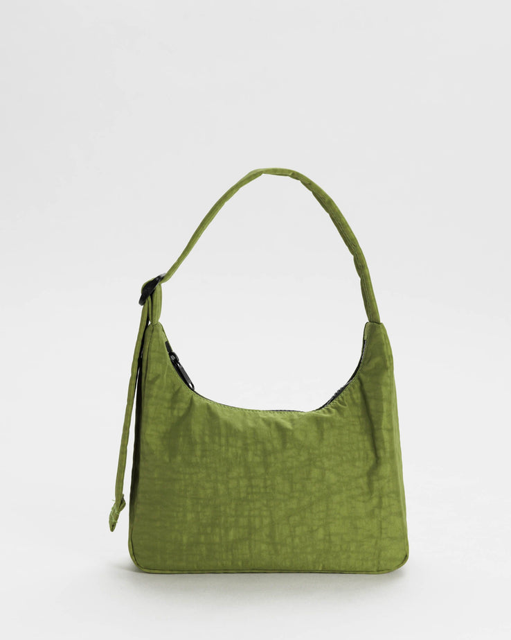 BAGGU - Mini Nylon Shoulder Bag - Avocado