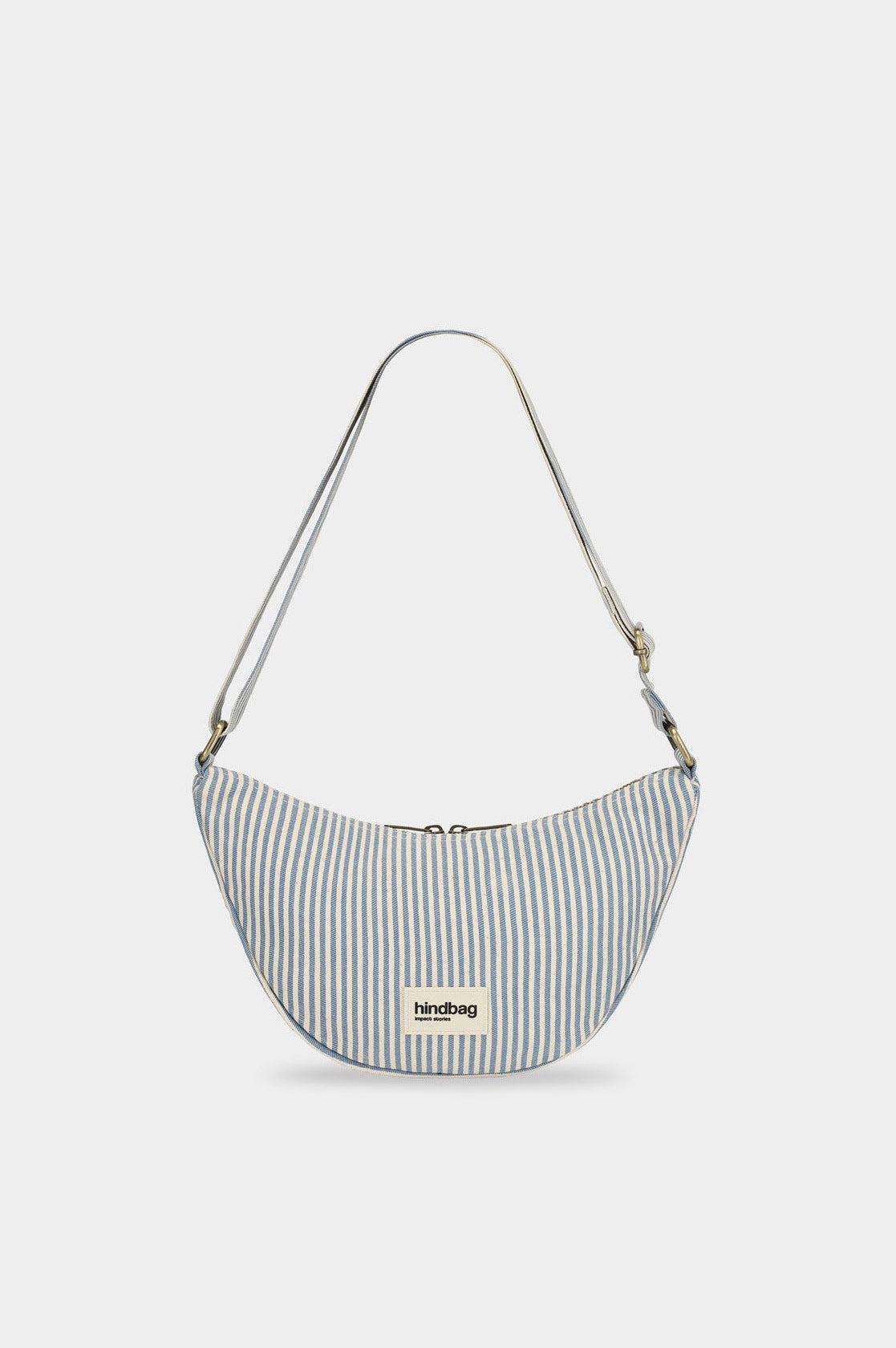 Hindbag Andrea Crossbody bag - Blue Stripe