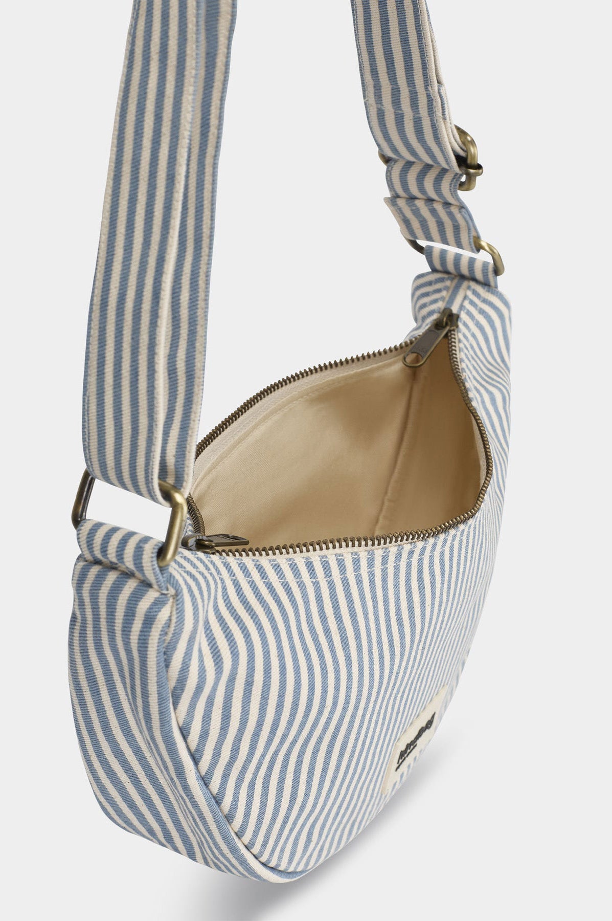 Hindbag Andrea Crossbody bag - Blue Stripe
