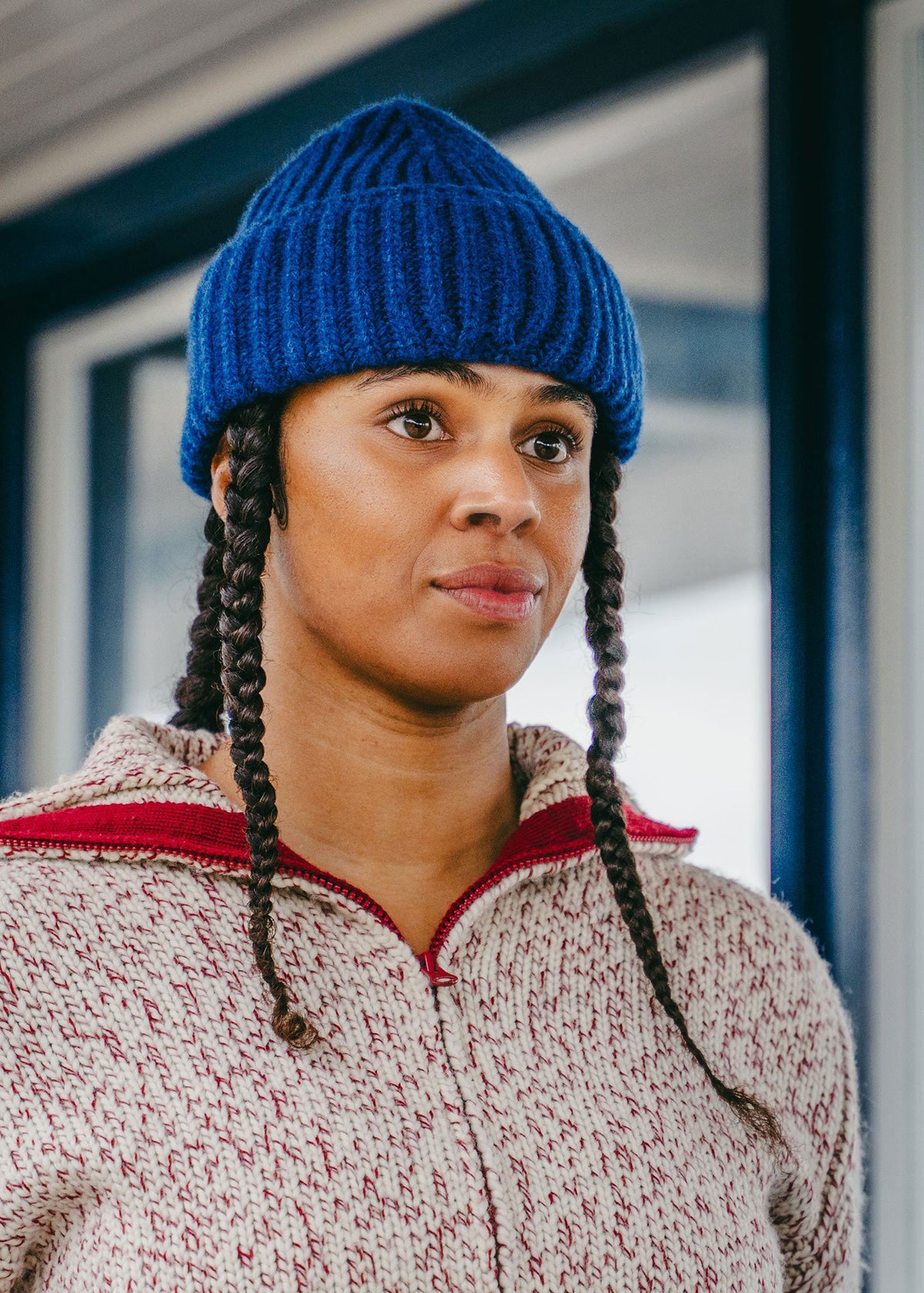 Ivy Ellis The Cousteau Beanie - Blue