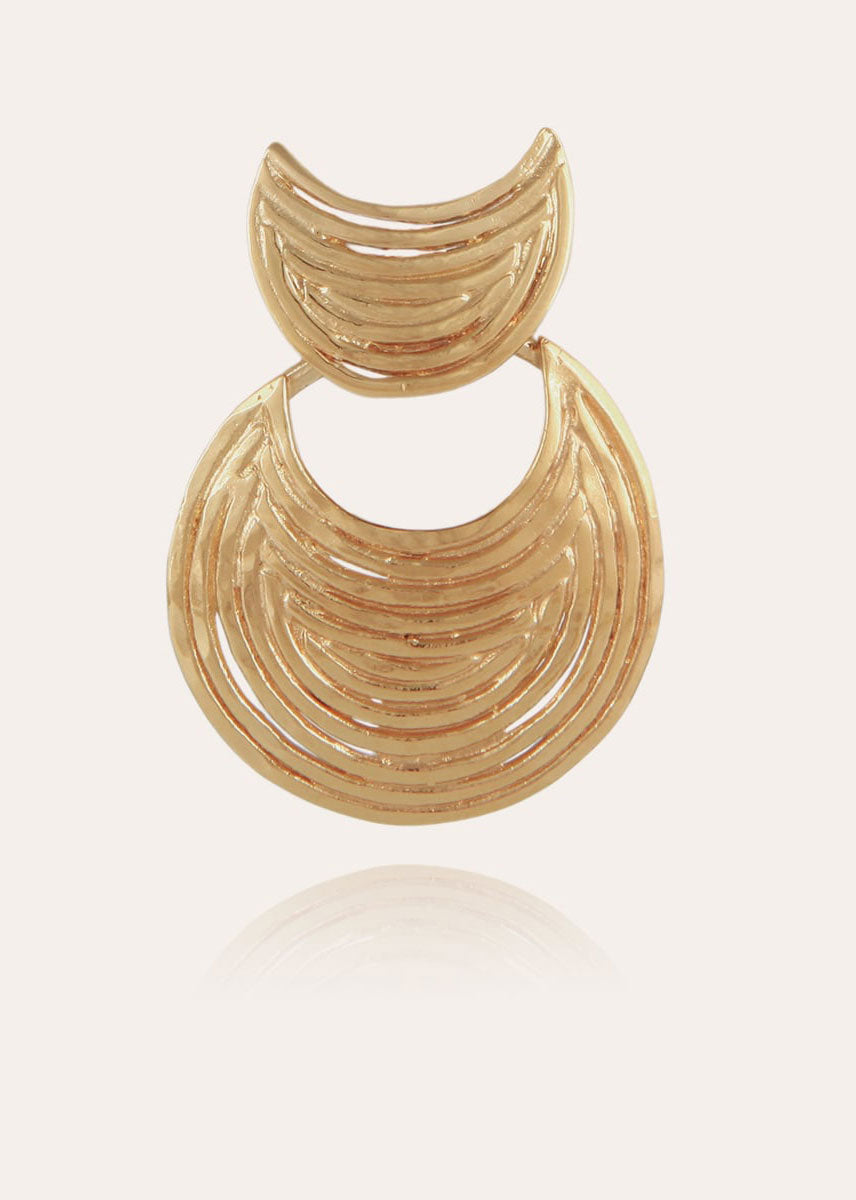 Gas Bijoux Luna Wave Earrings Mini