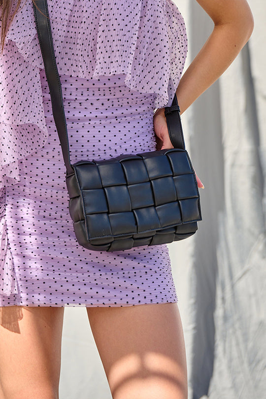 Noella - Brick Compartment Bag - black
