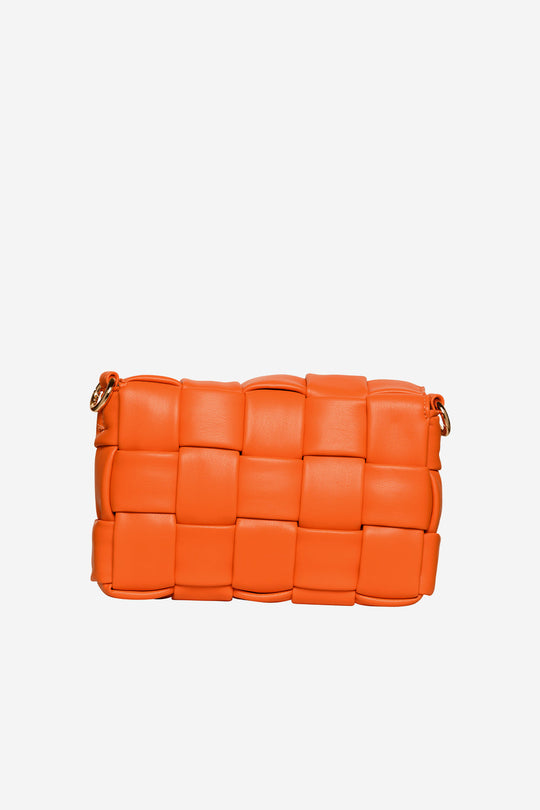 Noella - Brick Compartment Bag - Orange