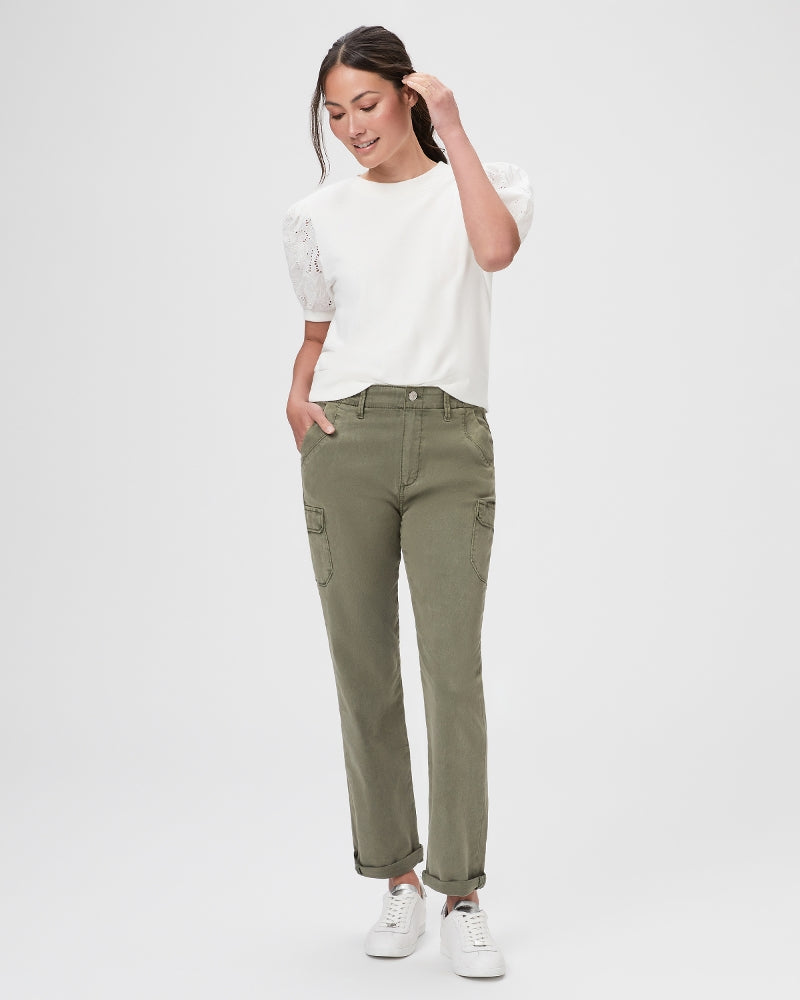 Paige - Drew with Cargo Pockets - Vintage Ivy Green