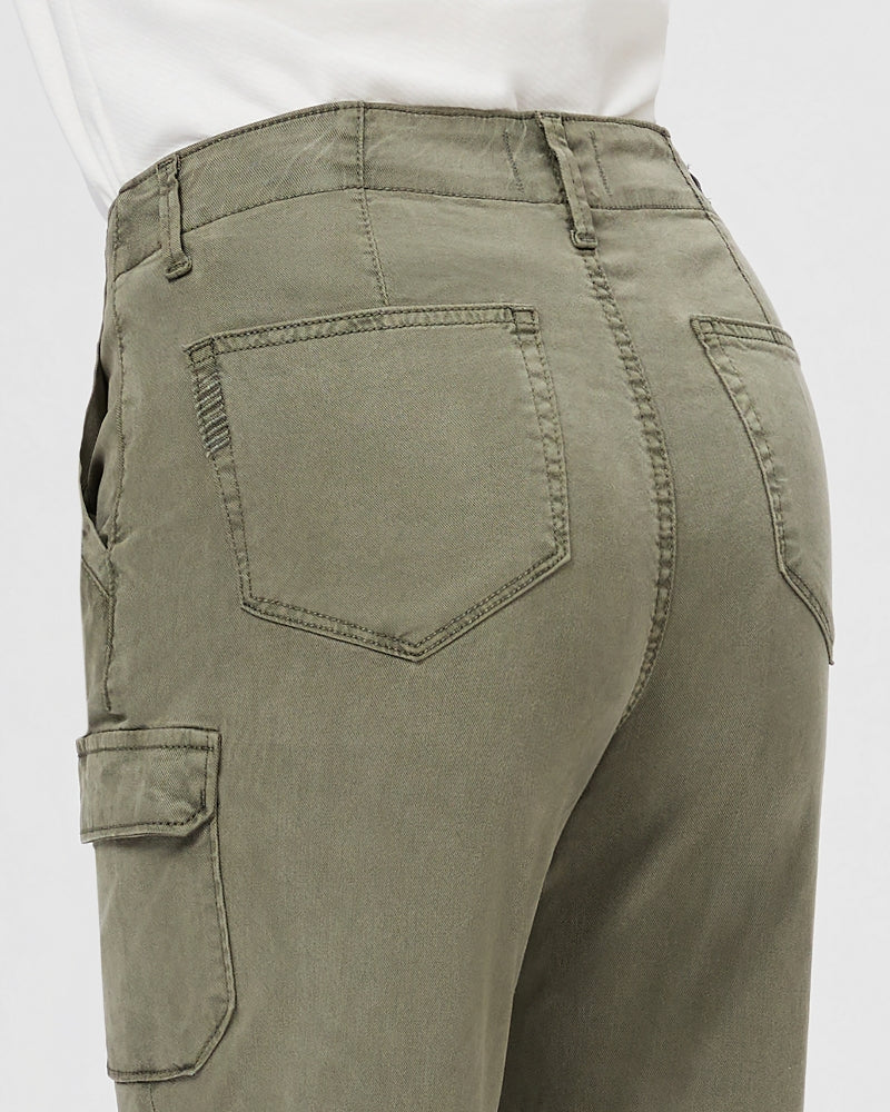 Paige - Drew with Cargo Pockets - Vintage Ivy Green