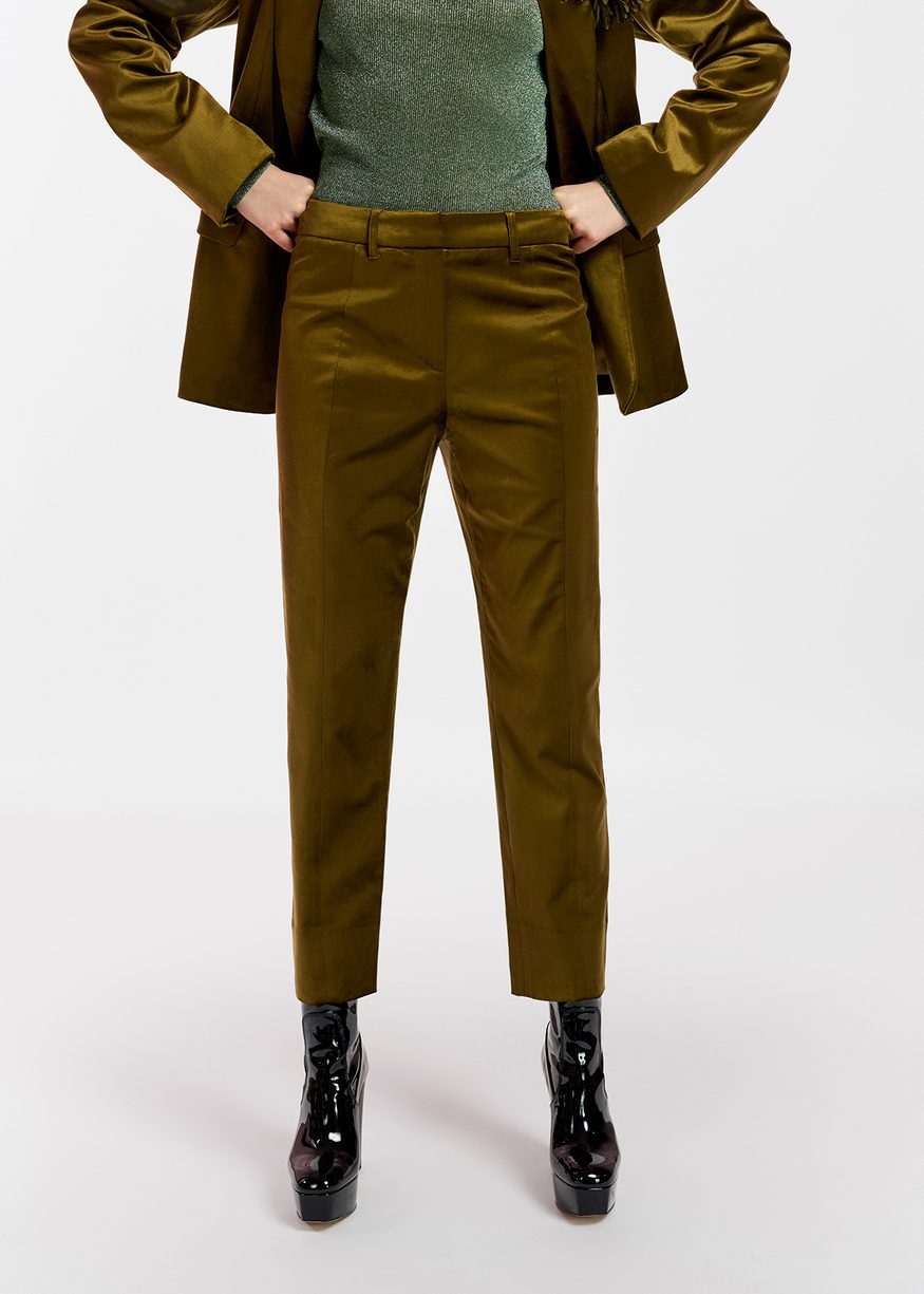 Essentiel Antwerp - Emi Straight Leg Pants - Toy Soldier