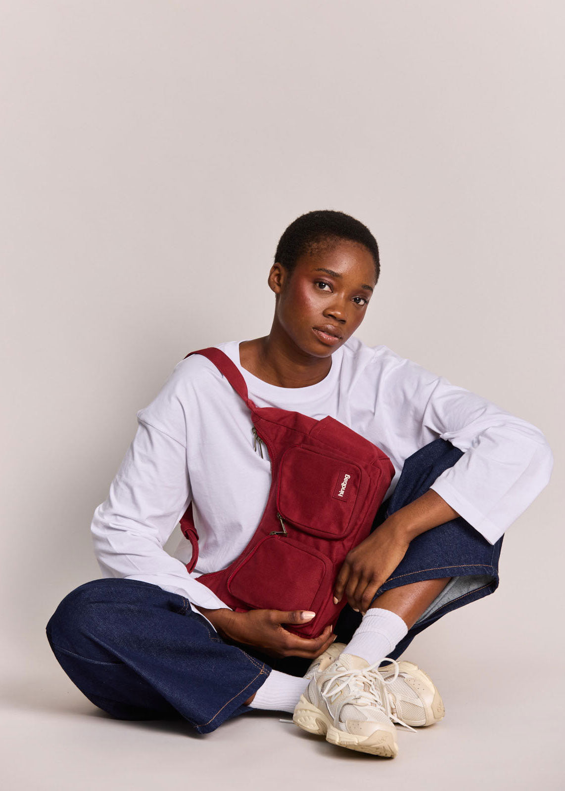 Hindbag Emile Shoulder Bag - Burgundy