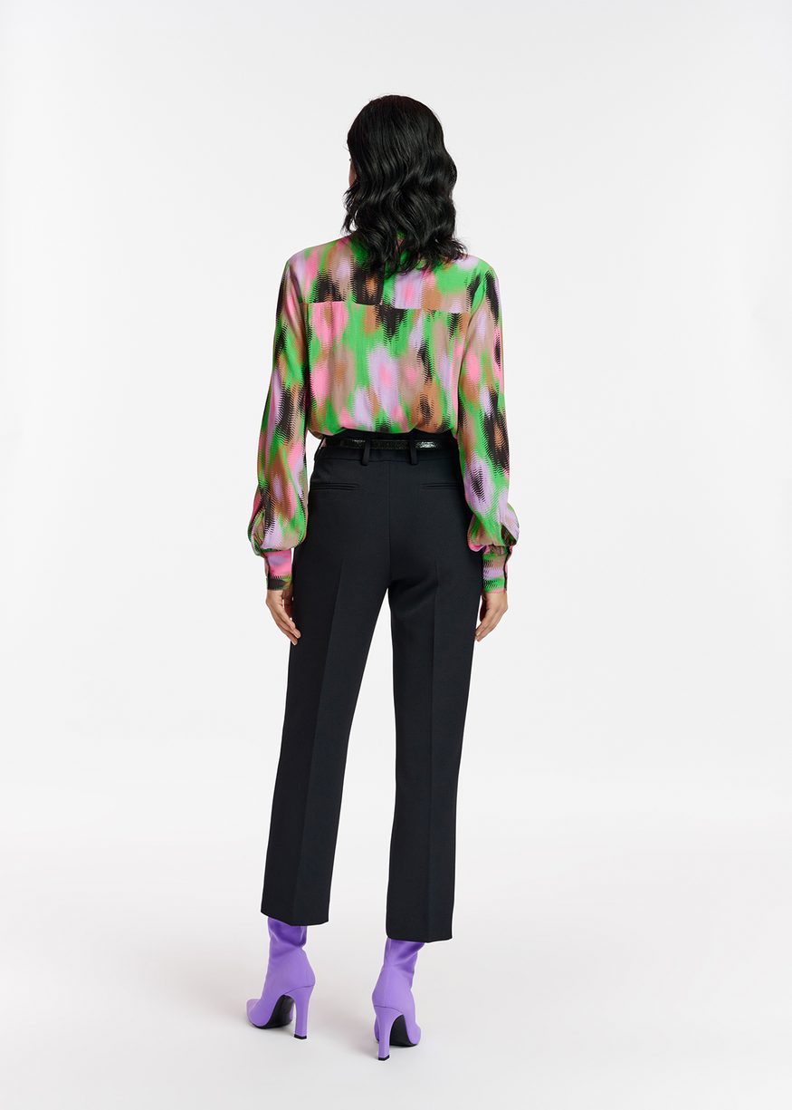Essentiel Antwerp - Multicolour High Neck Top