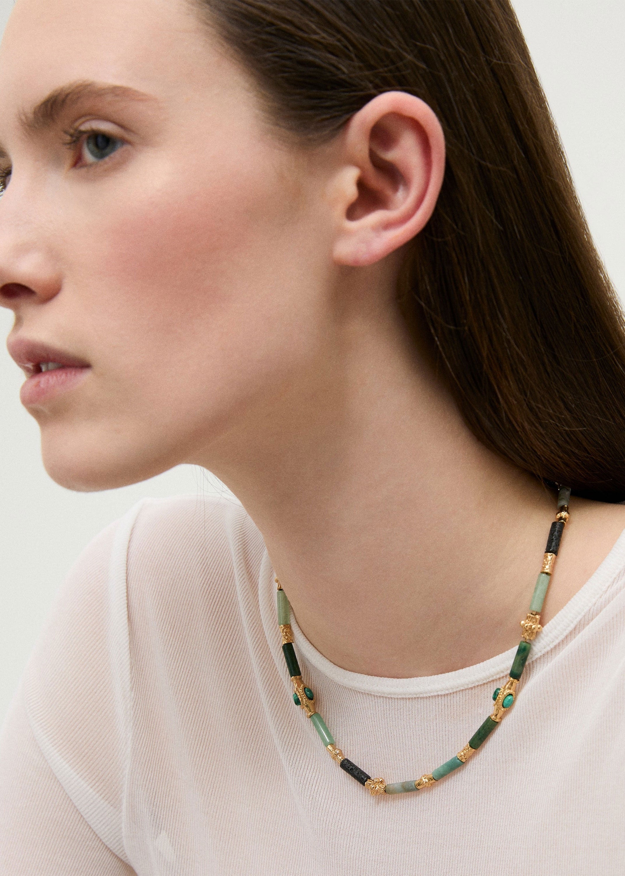 Gas Bijoux Kali Necklace - Vesonite & Fluorine