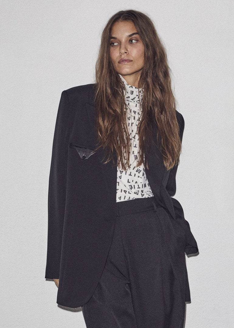 Haute L’amitié Premiere Single Blazer - Black