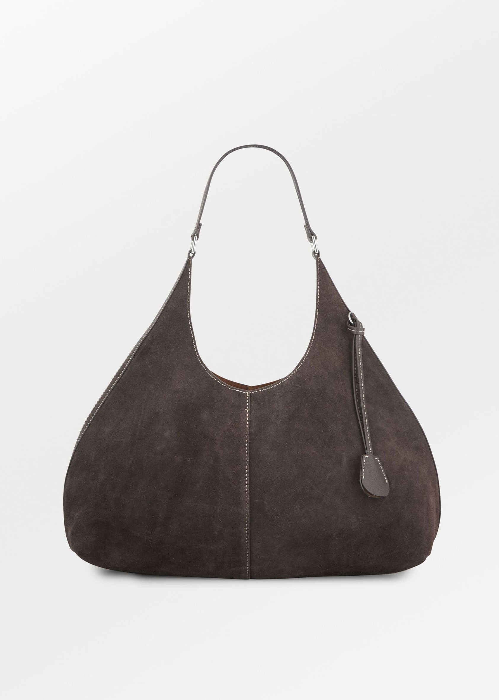 BeckSöndergaard Suede Shae Bag - Chocolate Torte