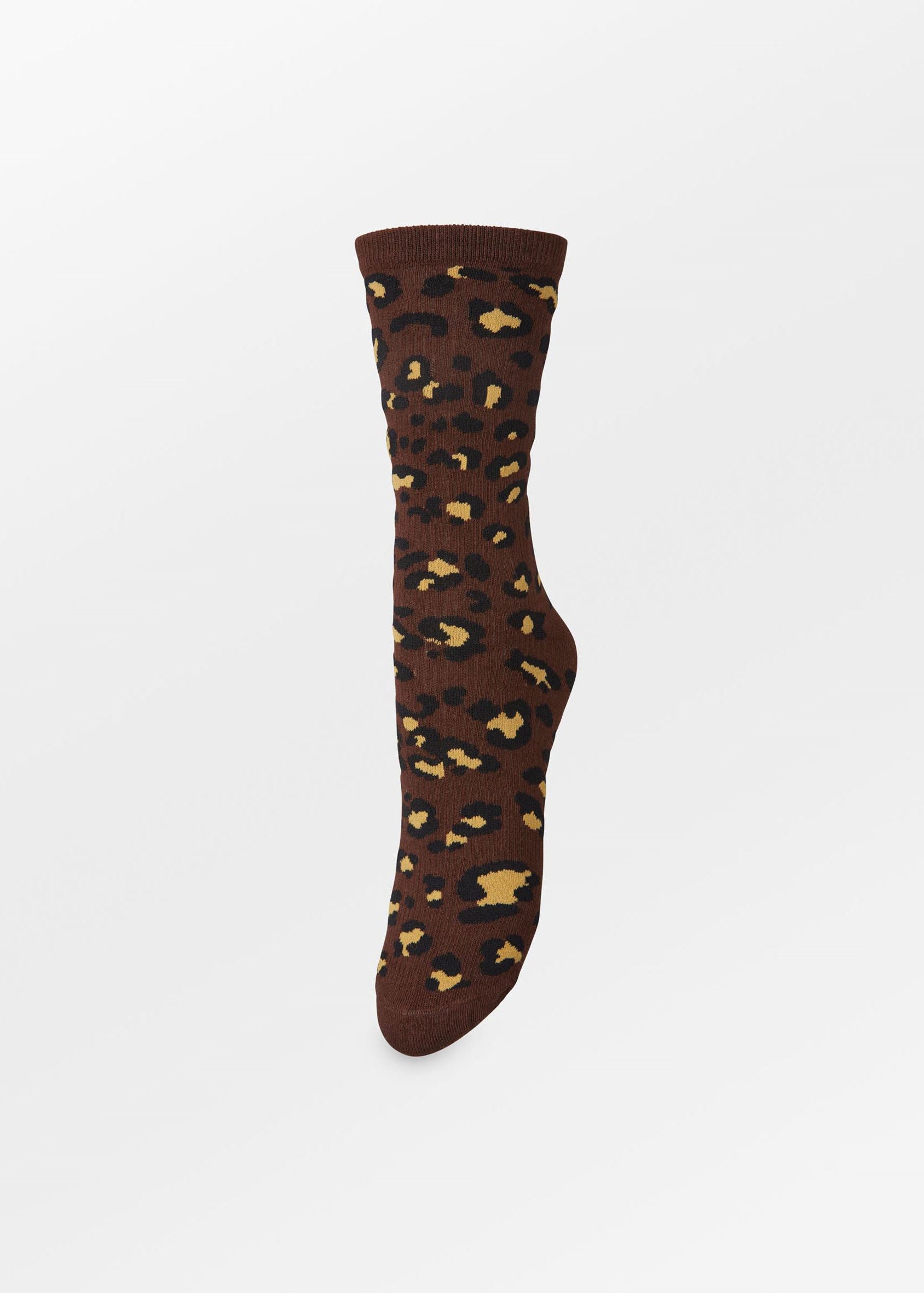 BeckSöndergaard Leony Cotta Sock - Chocolate Brown