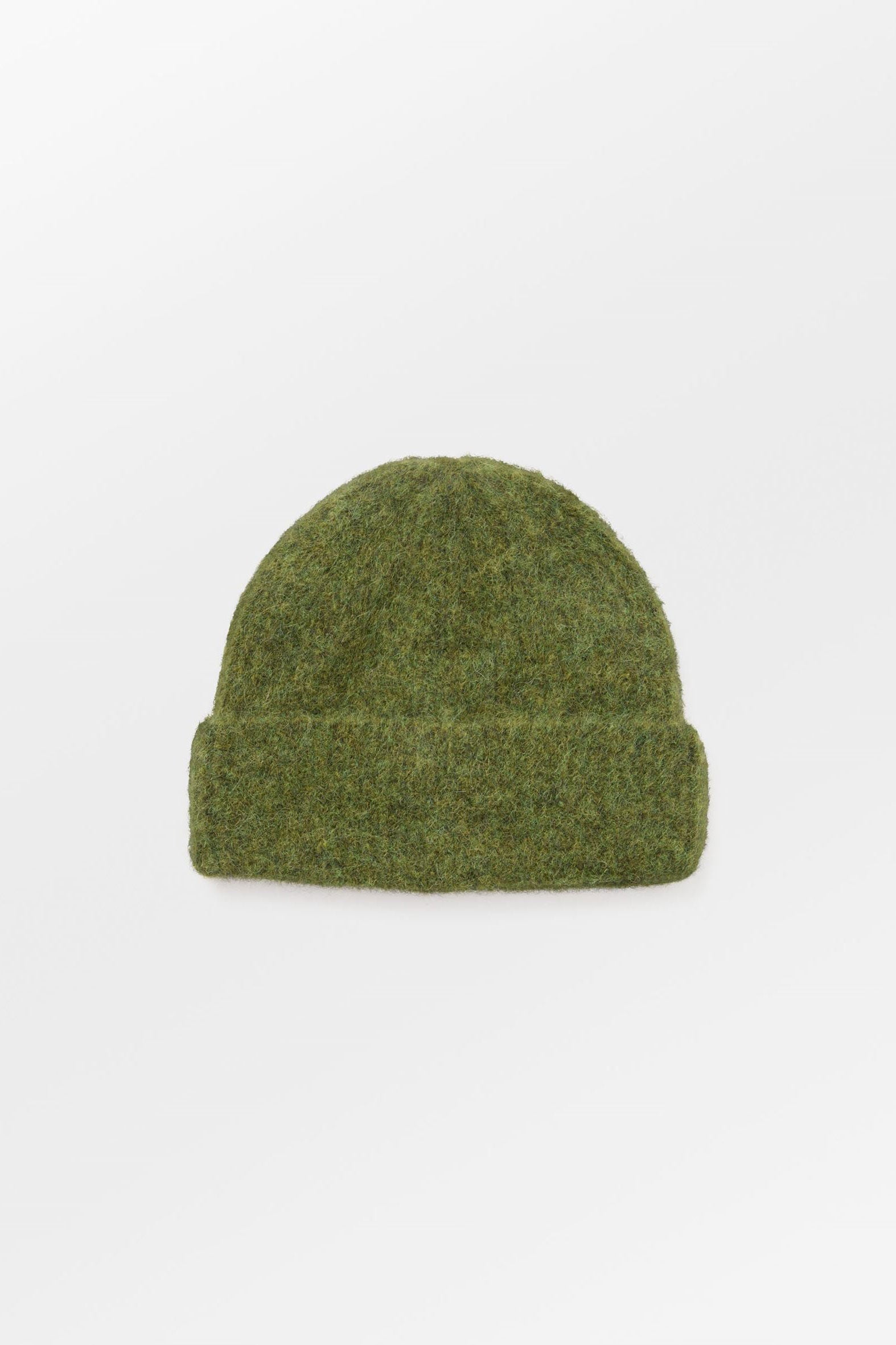 BeckSöndergaard Alpaca-Wool Beanie - Golden Cypress Green