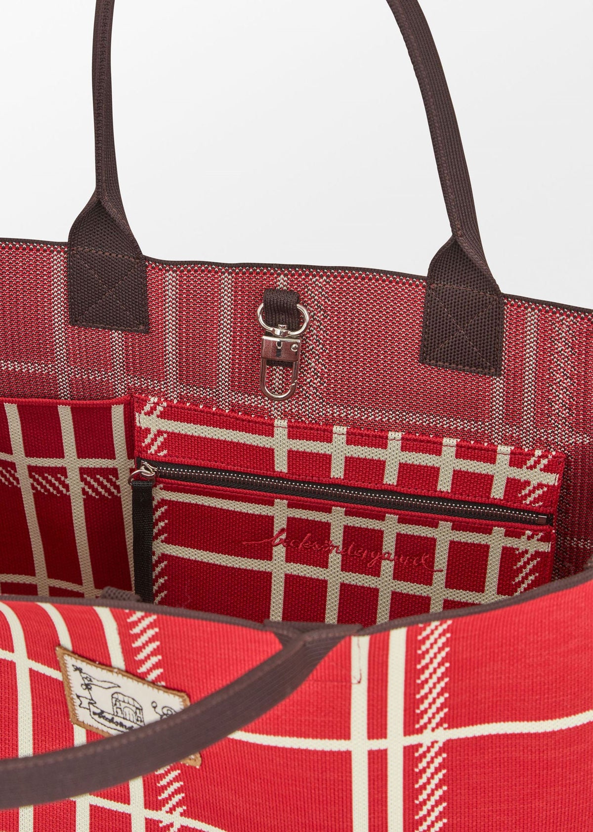 BeckSöndergaard Grid Josie Bag - Salsa Red