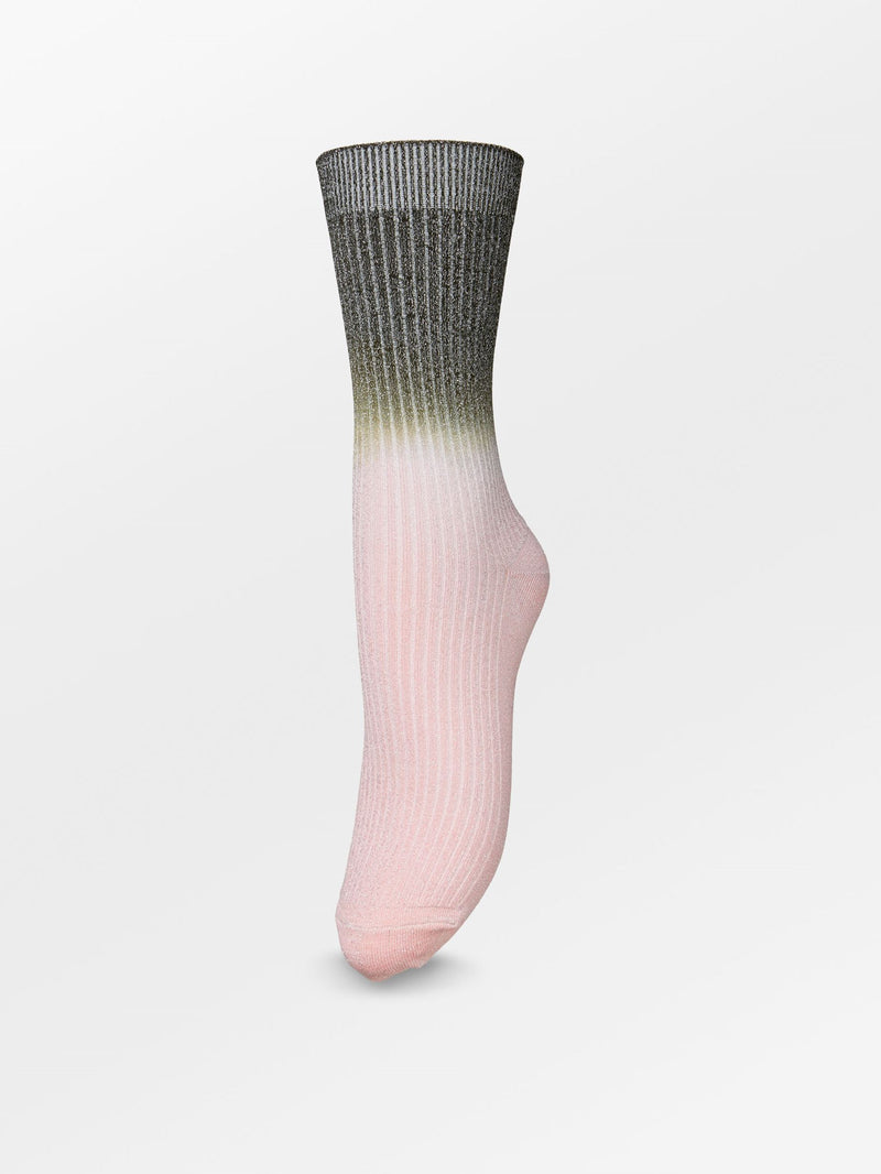 Becksöndergaard - Gradiant Glitter Sock - Orchid Pink