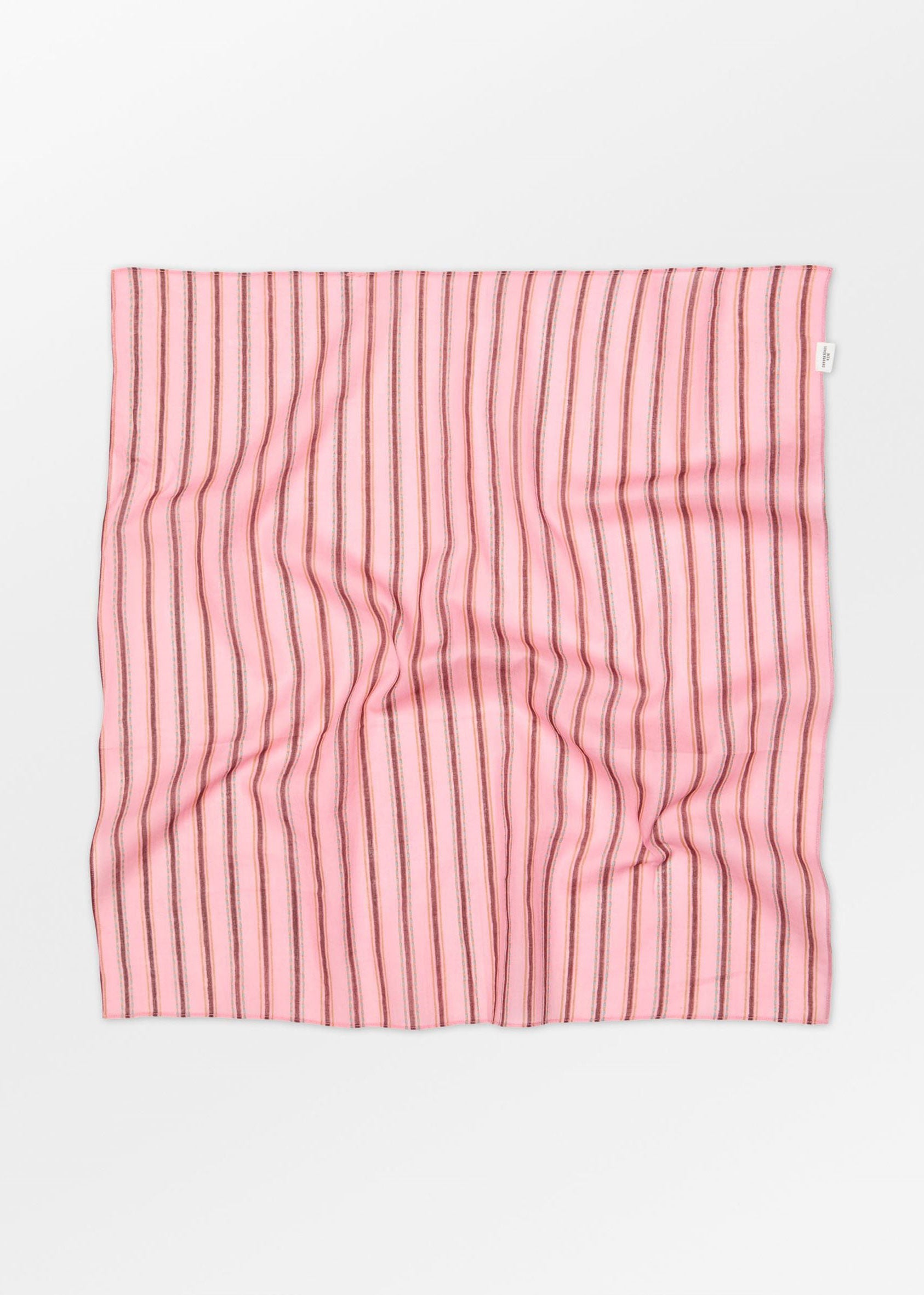 BeckSöndergaard Linoa Cotta Scarf - Pink Nectar