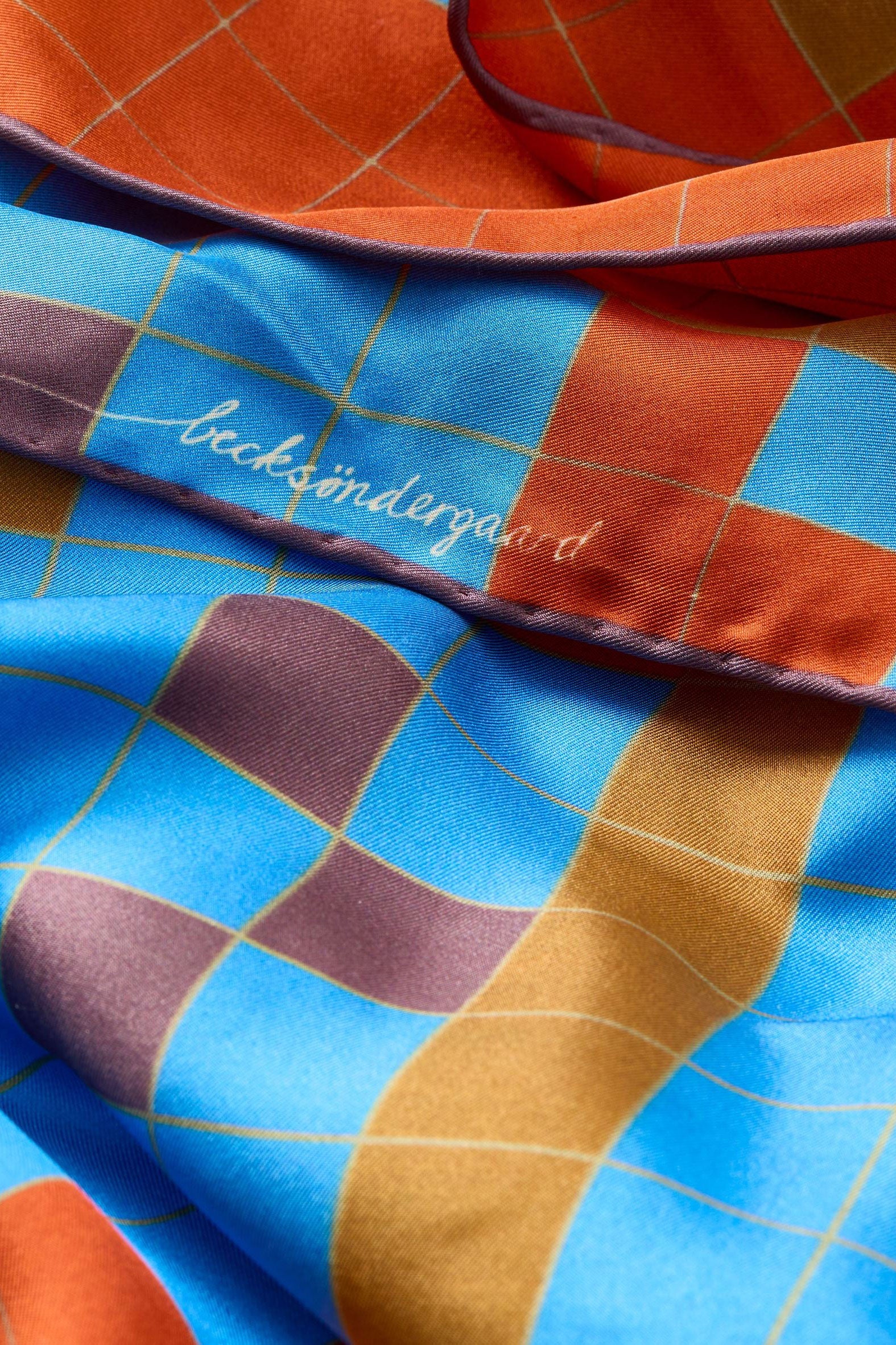 BeckSöndergaard Flotillia Sia Scarf - Rooibos Orange