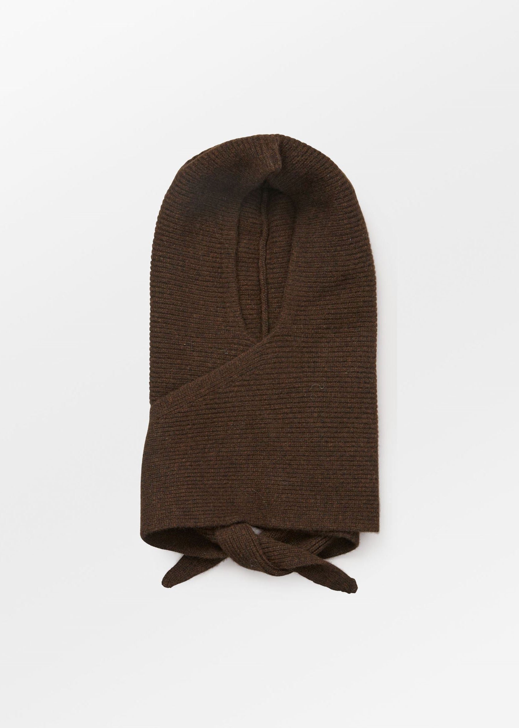 BeckSöndergaard Tie Balaclava - Hot Fudge Brown