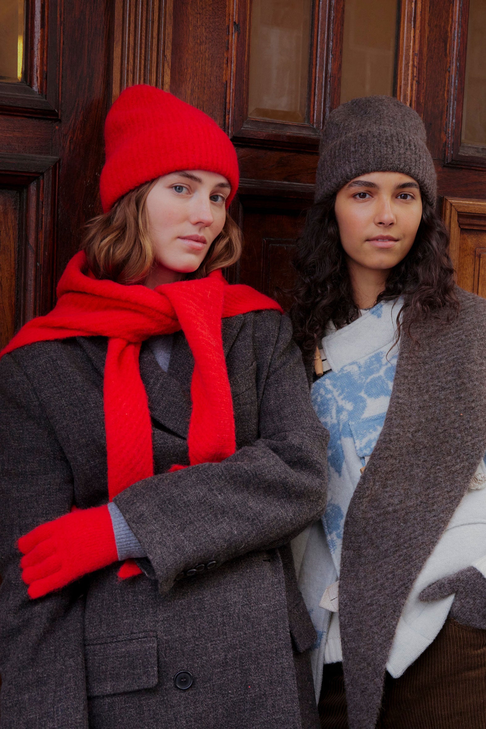 BeckSöndergaard Alpaca-Wool Beanie - Salsa Red