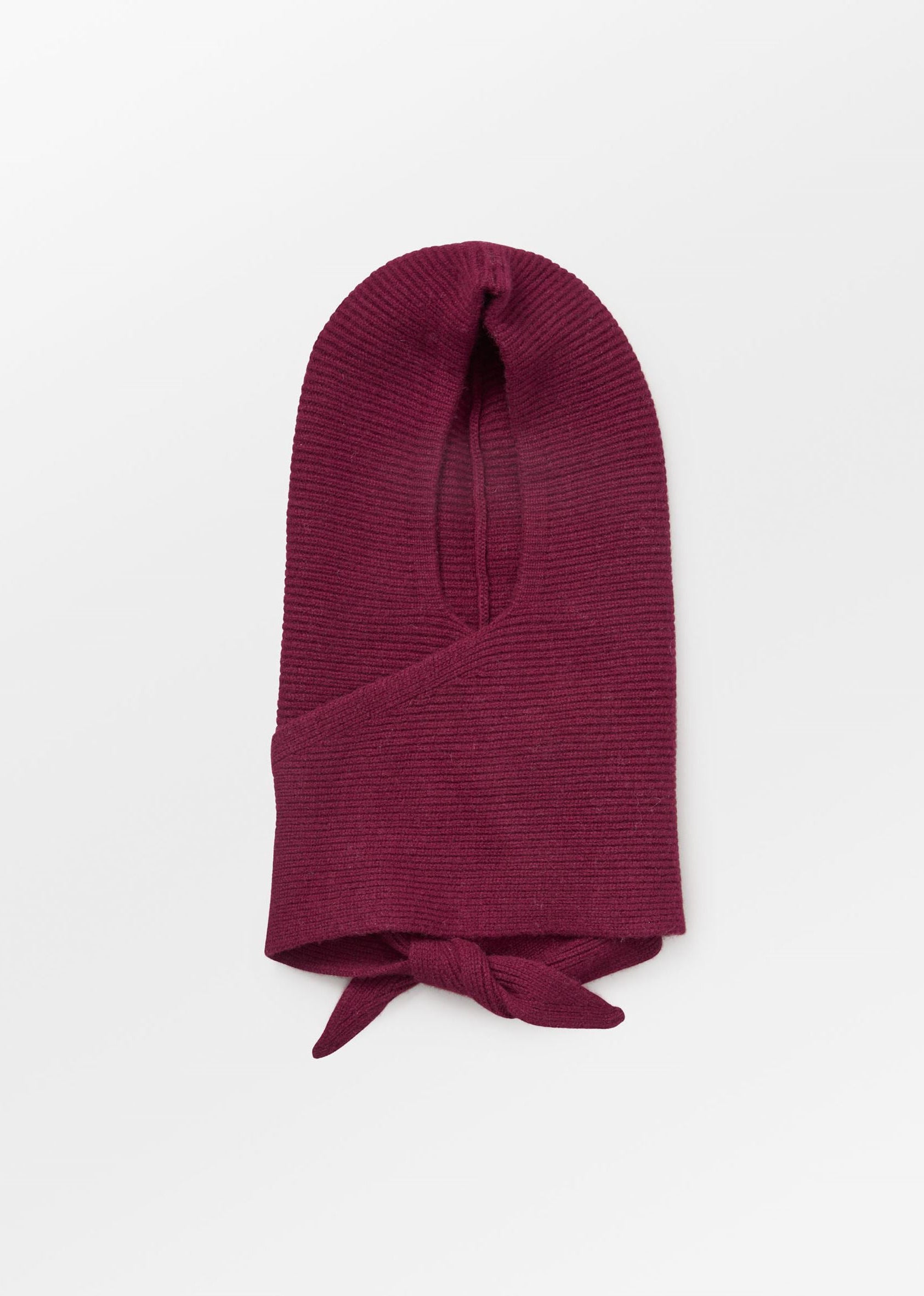 BeckSöndergaard Tie Balaclava - Fig Red
