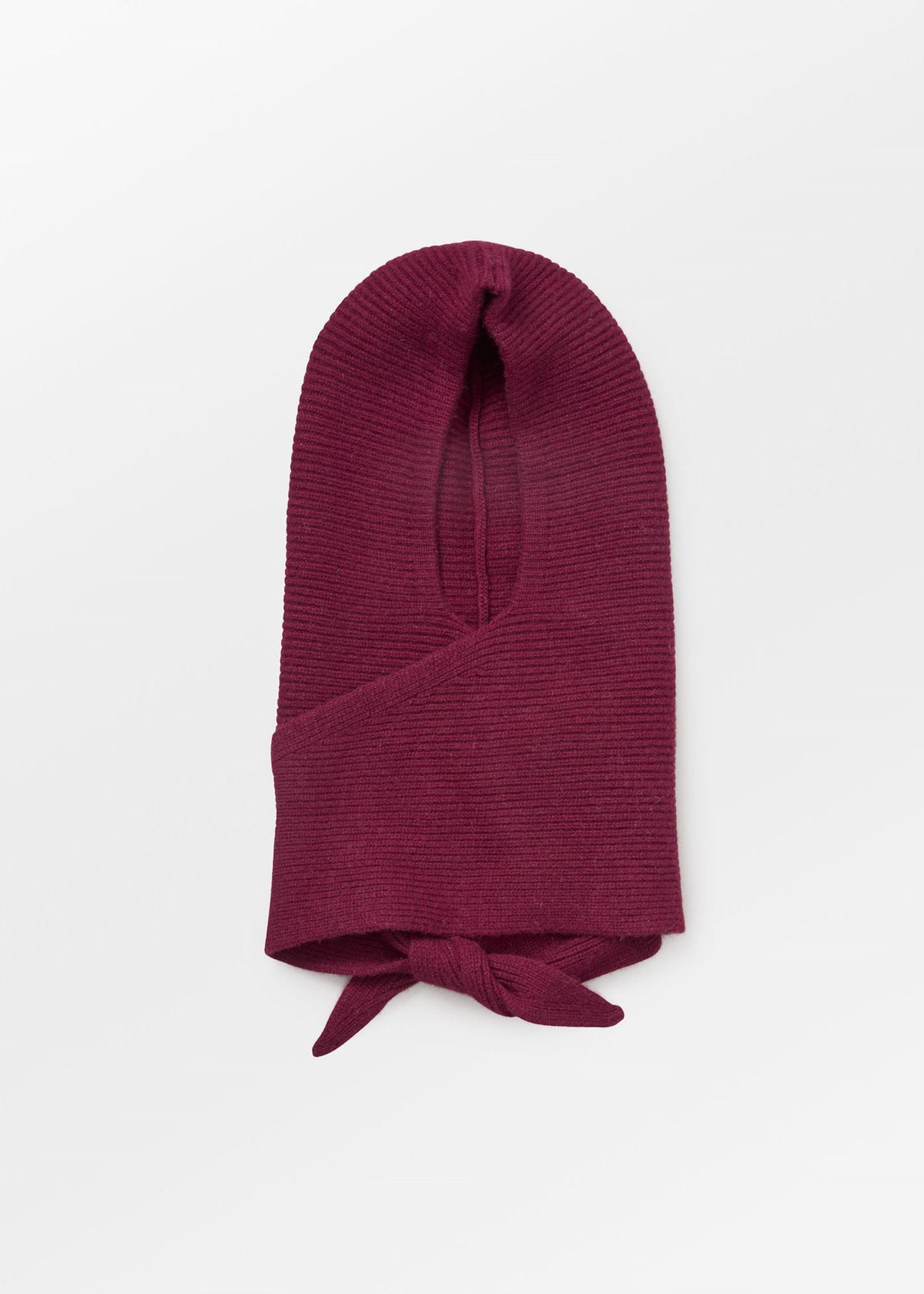 BeckSöndergaard Tie Balaclava - Fig Red