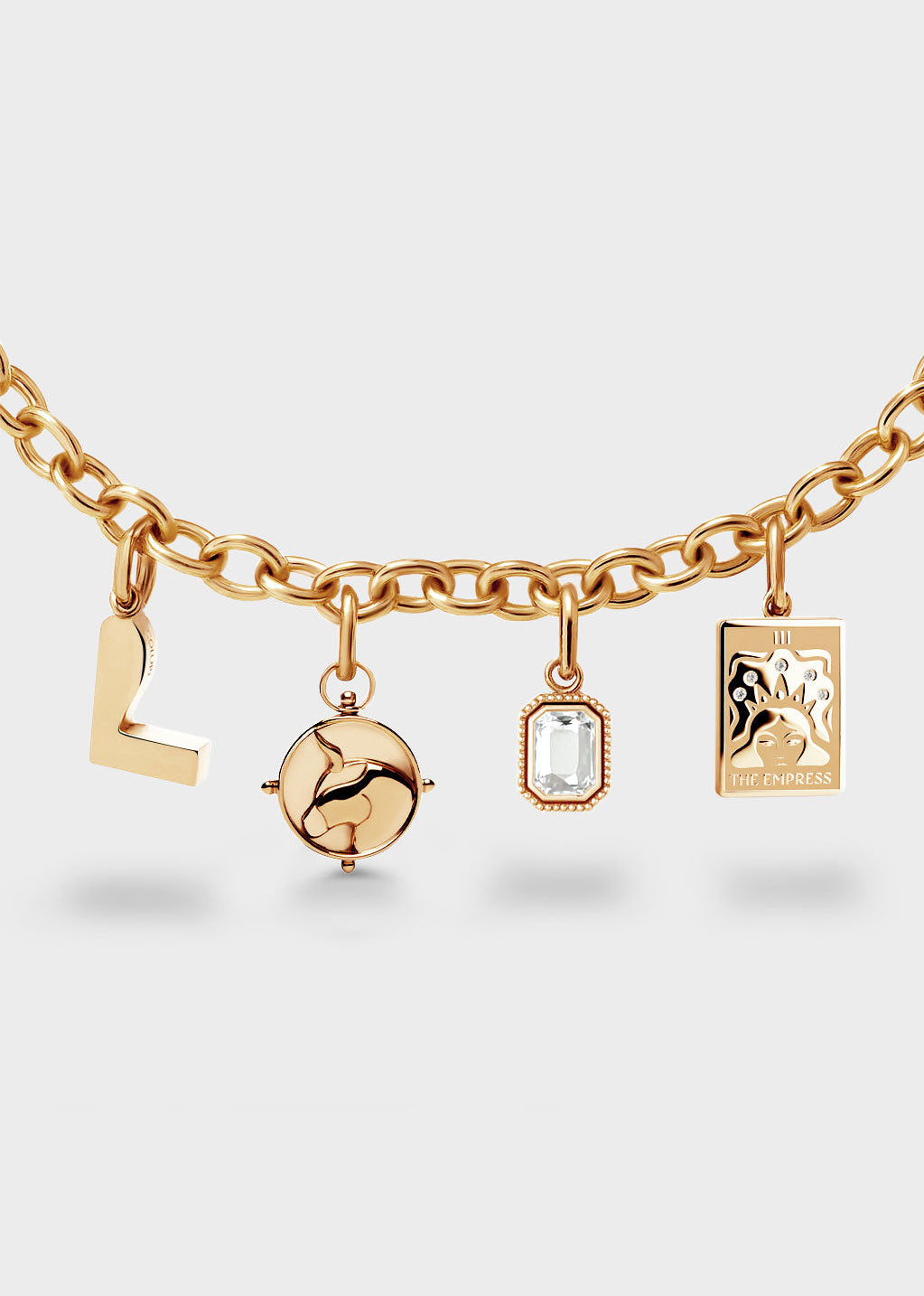 Coluri Letter G Charm - Silver