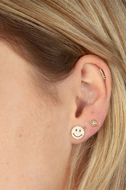 Atelier18 Zirconia Smile Studs