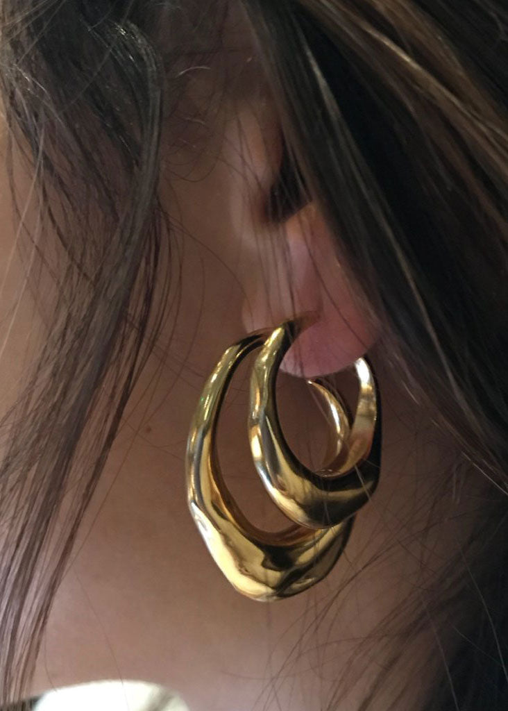 By Alona Panarea Earrings - Gold