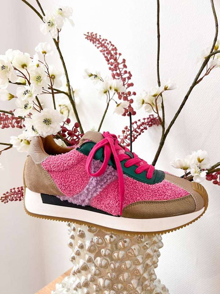 DWRS - SCOBEY terry - Pink/Dark Green
