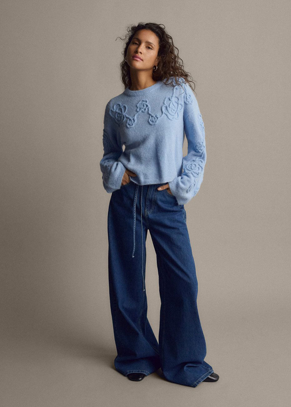 MSCH Copenhagen MSCHLoa Lis HW Boxy Wide Jeans Long