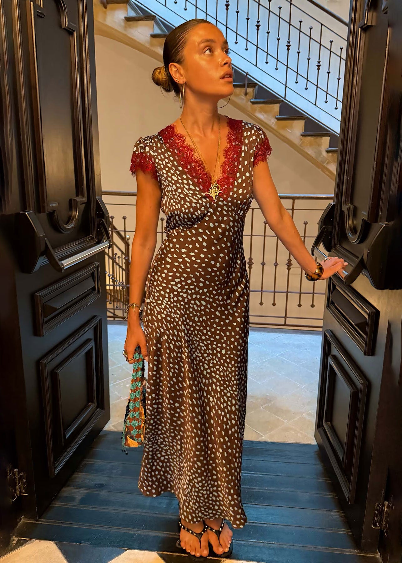 Never Fully Dressed Chocolate Deer Olivia Dress