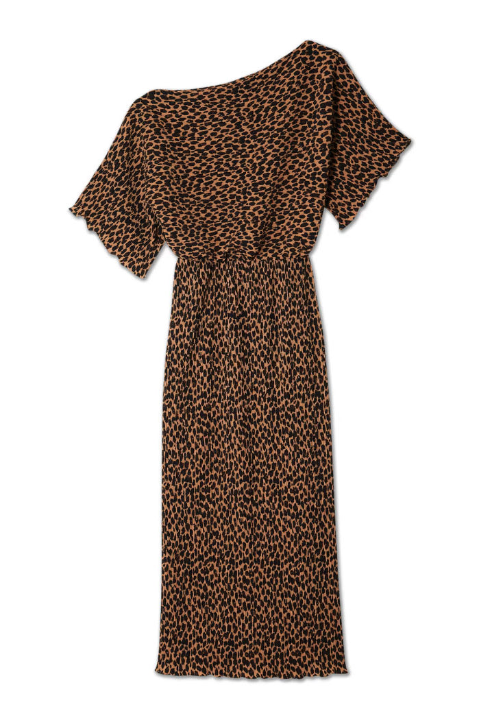 Never Fully Dressed Lucia Leopard Tilly Dress