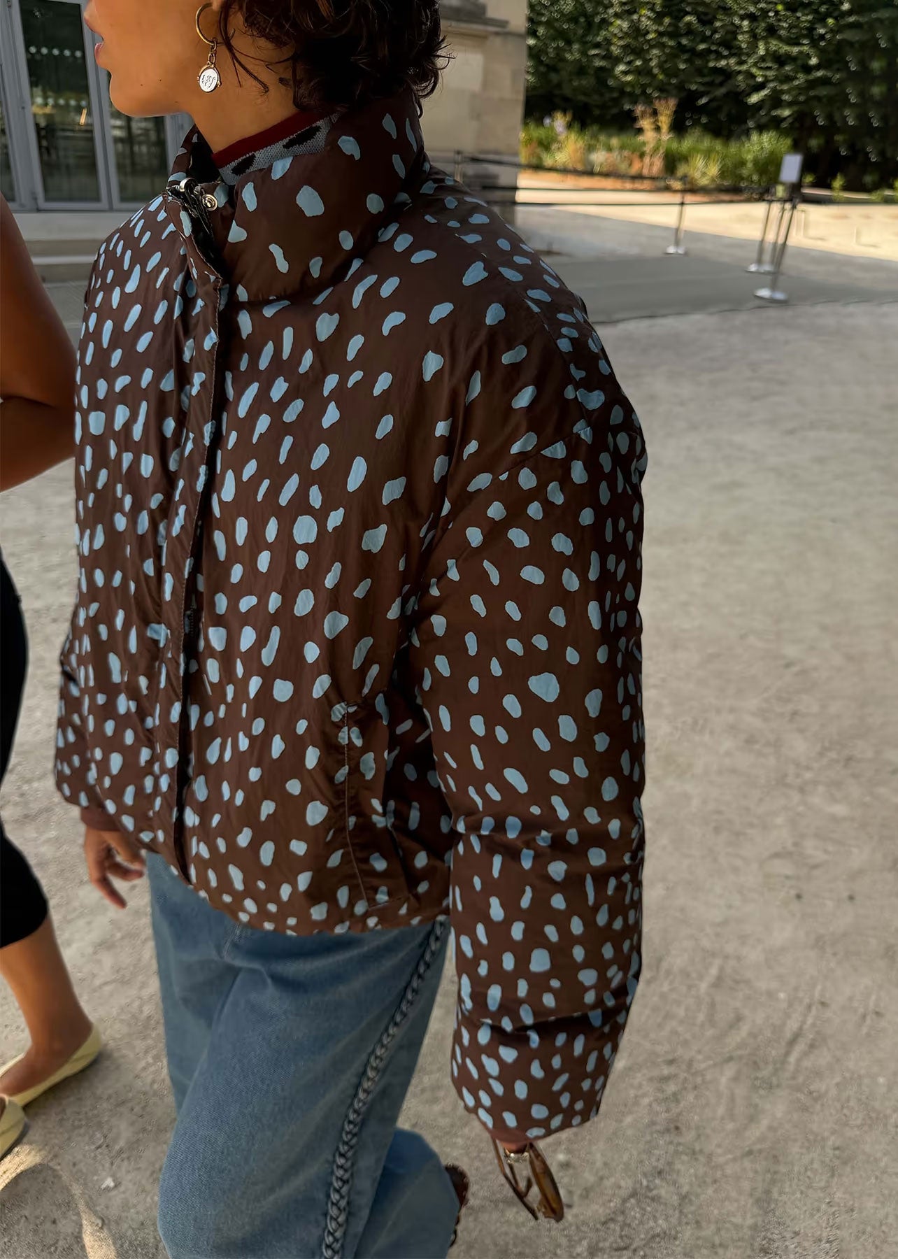 Never Fully Dressed Paisley Reversible Puffer