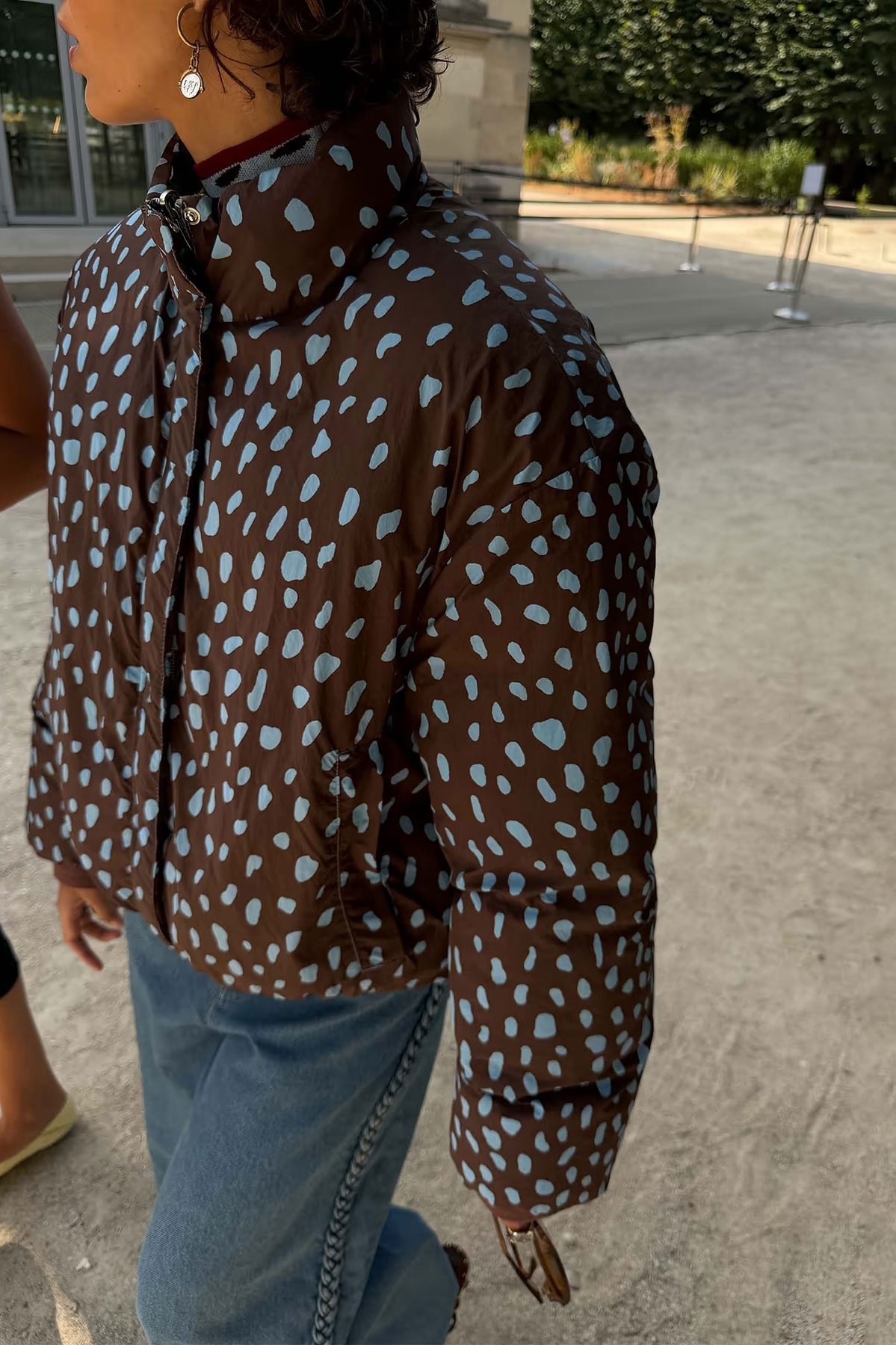 Never Fully Dressed Paisley Reversible Puffer