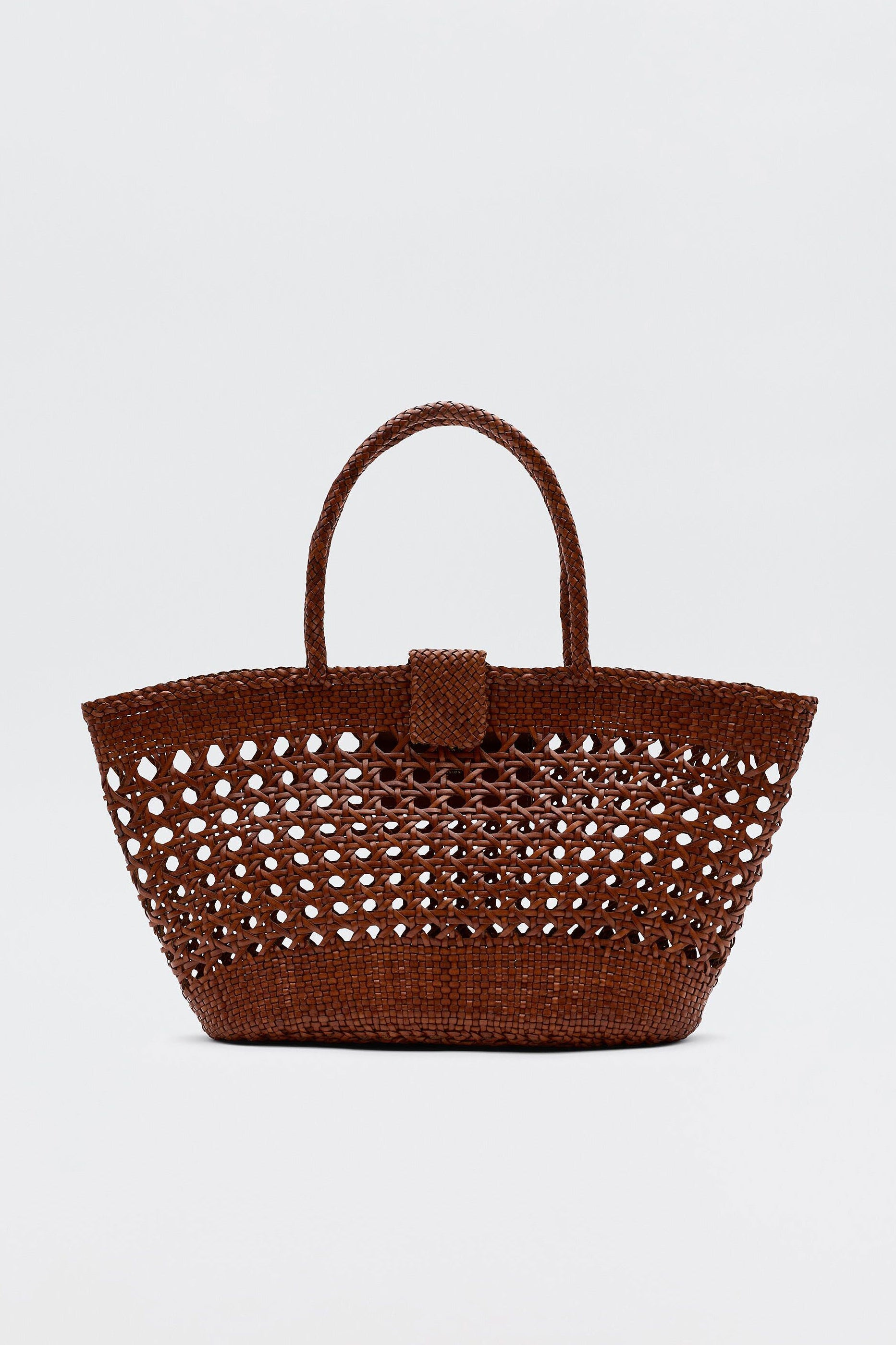 Rixo Lucine Leather Bag - Tan