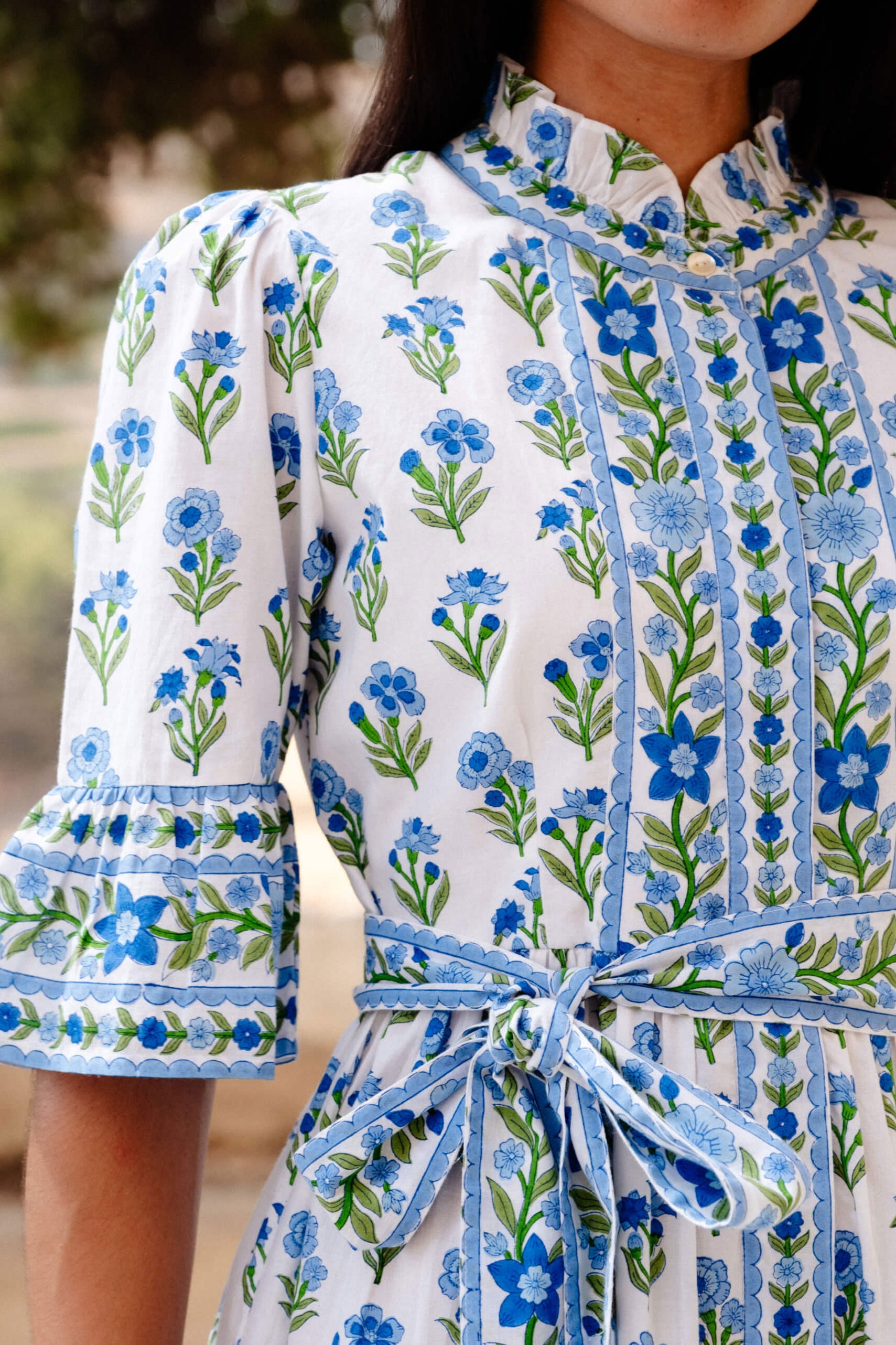 Pink City Prints Lapis Meadow Gemma Mini