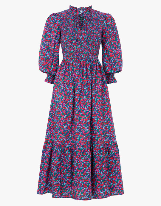 Pink City Prints -Izzy Dress - Lavender Posy