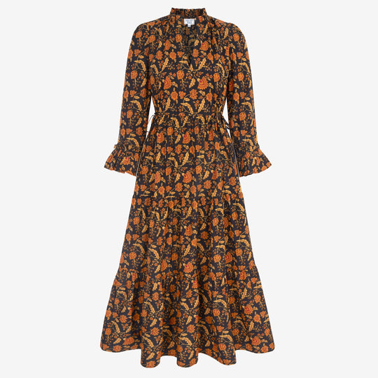 Pink City Prints - Amelia Dress - Sunset Jaal