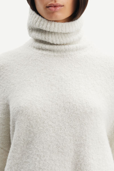 Samsøe Samsøe - Mandie Turtleneck - White Onyx
