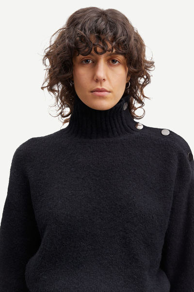 Samsøe Samsøe - Mandie Mock Neck - Black