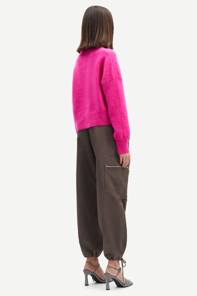 Samsøe Samsøe - Nola High-neck - Fuchsia