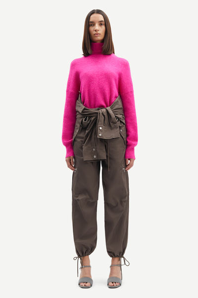 Samsøe Samsøe - Nola High-neck - Fuchsia